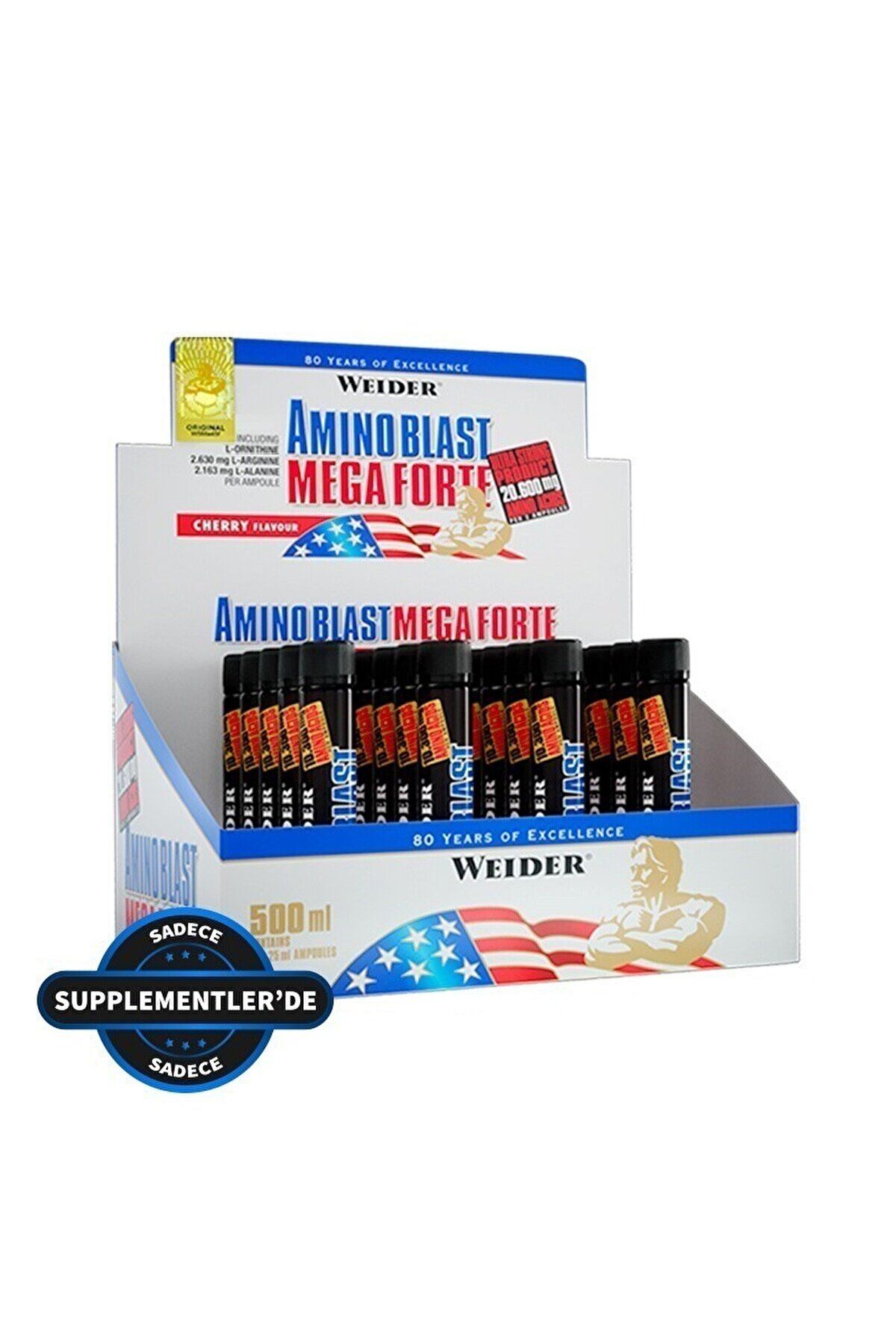 Weider Amino Liquid Mega Forte 13,900 mg/ampul - 20 Ampul