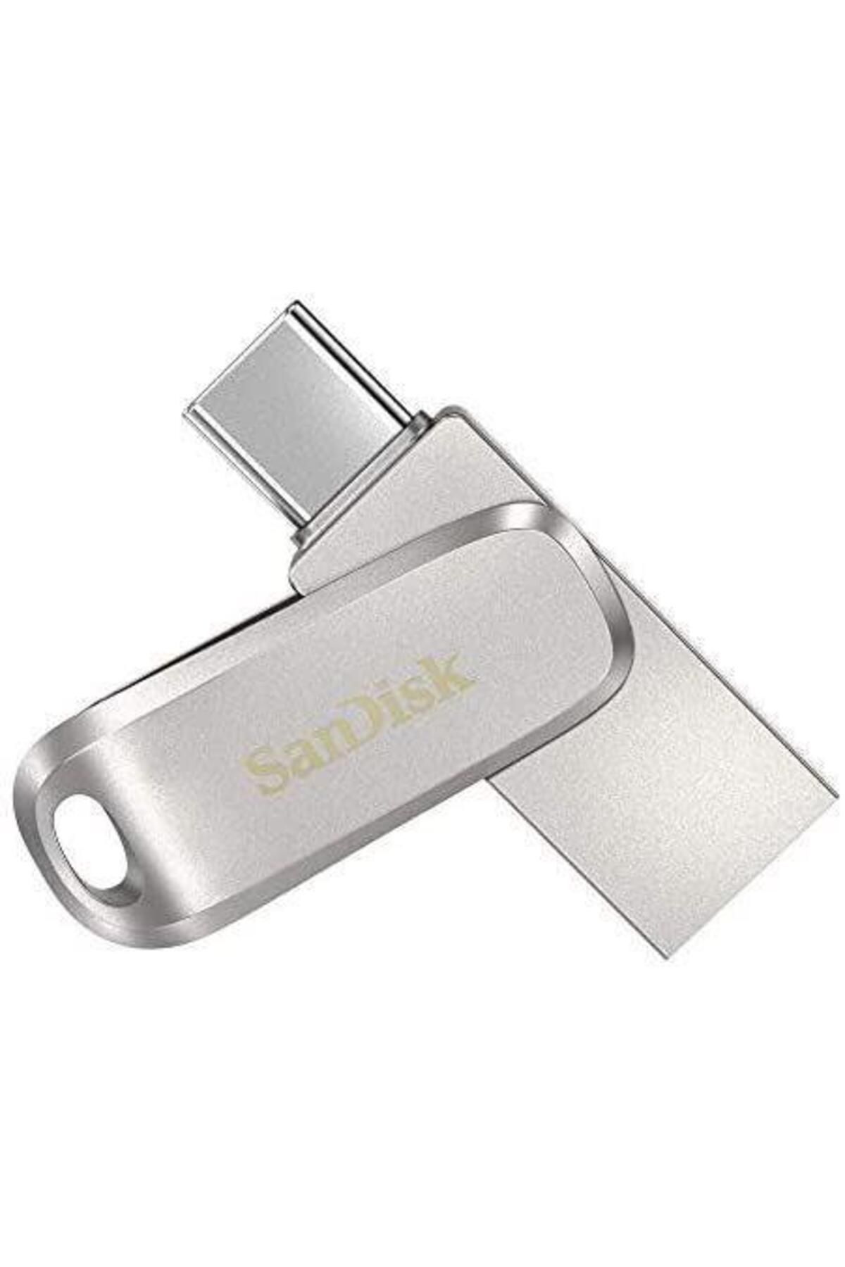 Sandisk 256 Gb Dual Drive Luxe Usb Type-c Sdddc4-256g-g46 Usb Bellek
