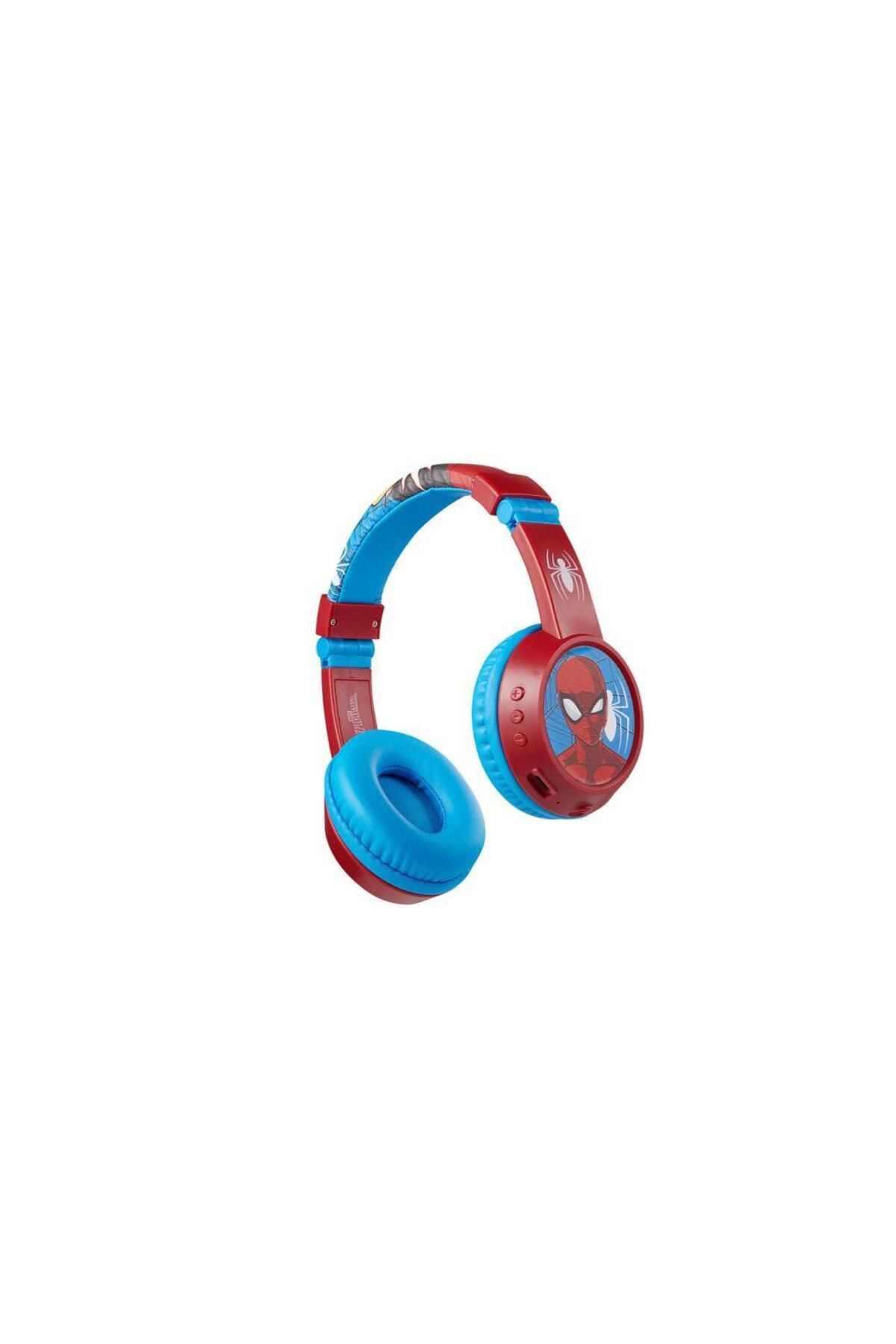 Volkano Marvel Spiderman Örümcek Adam Bluetooth Kulaklık Mikrofonlu Kablosuz Çocuk Kulaklığı Lisanslı MV-993