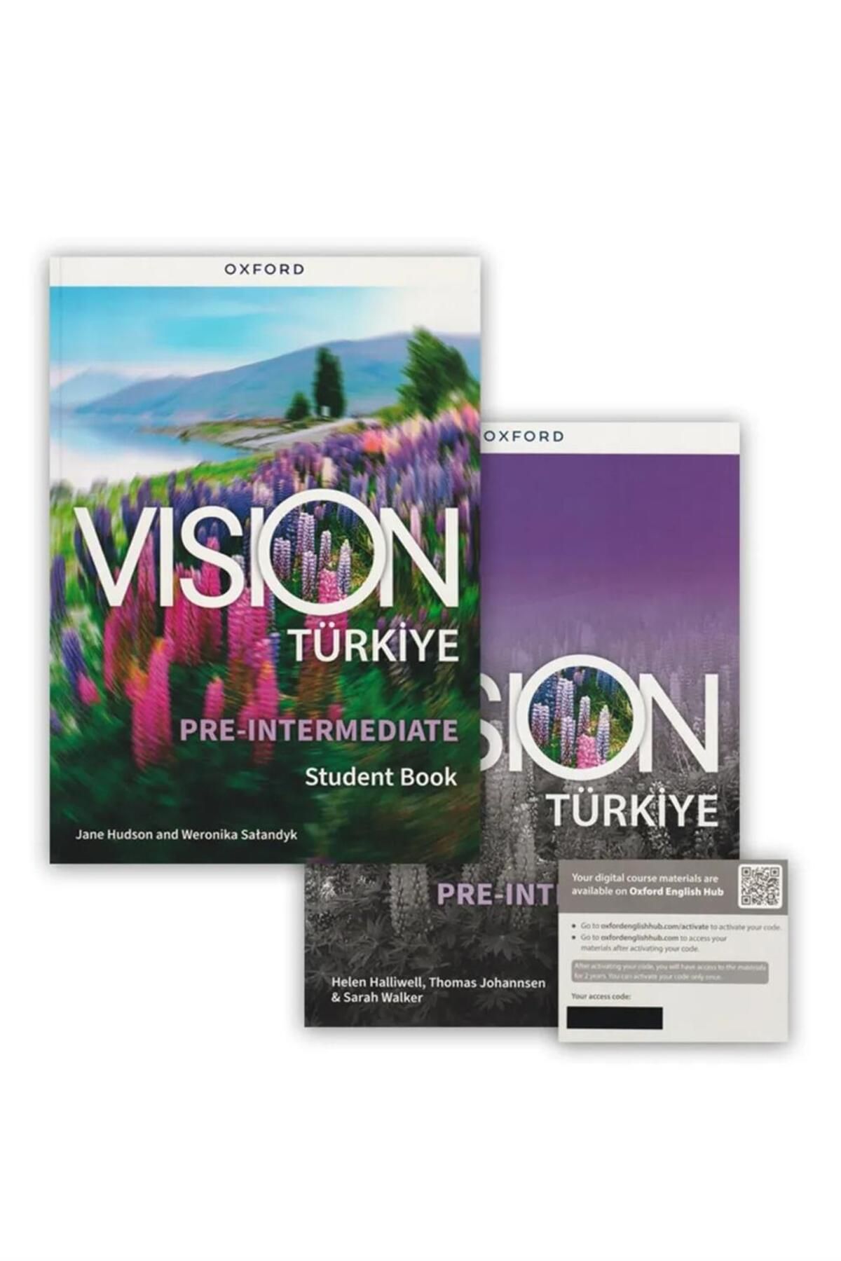 OXFORD UNIVERSITY PRESS Vision Türkiye Pre-Intermediate Student's Book + Workbook + Online Practice Code