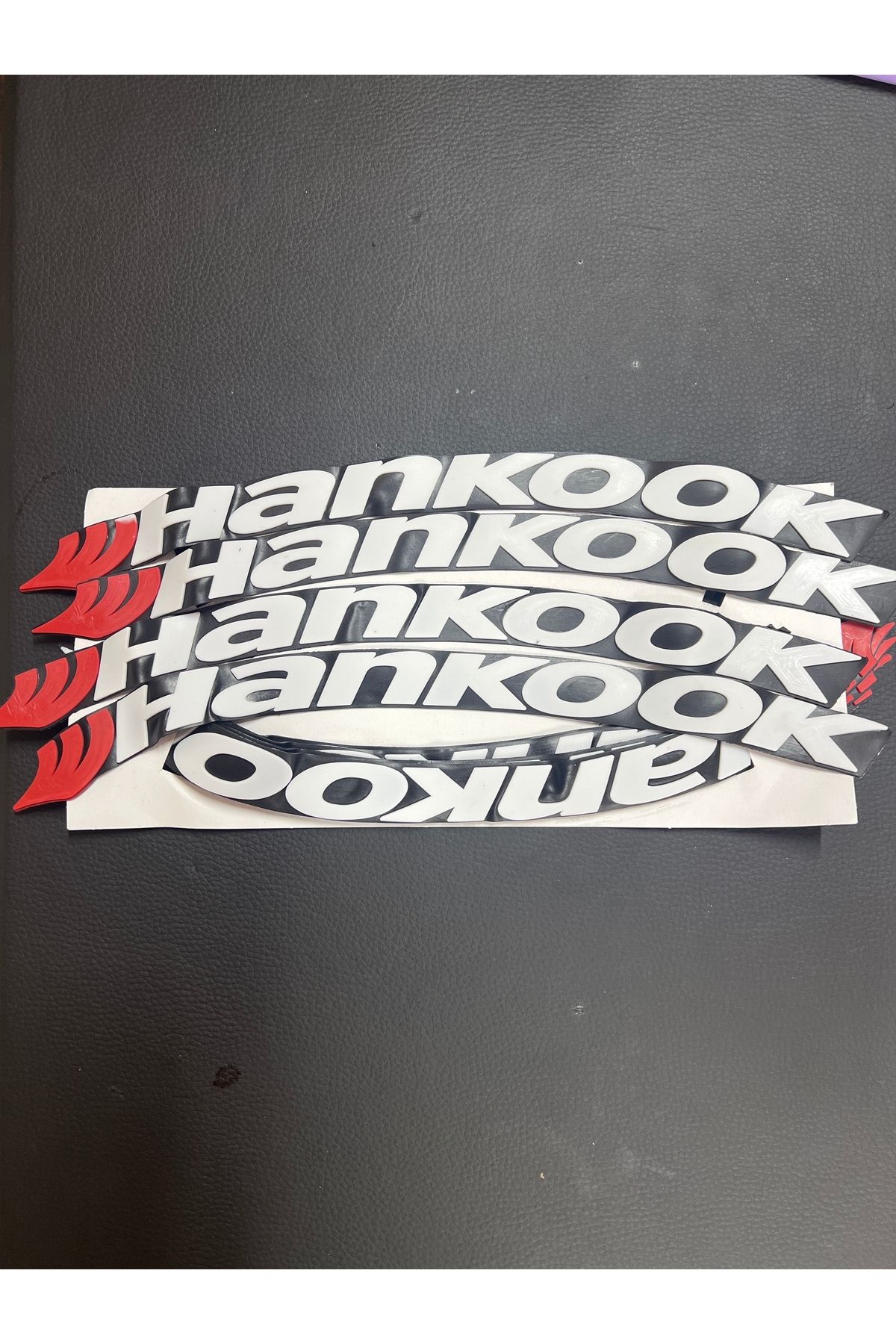 Hankook Lastik Yazısı 8li Yapıştırıcılı