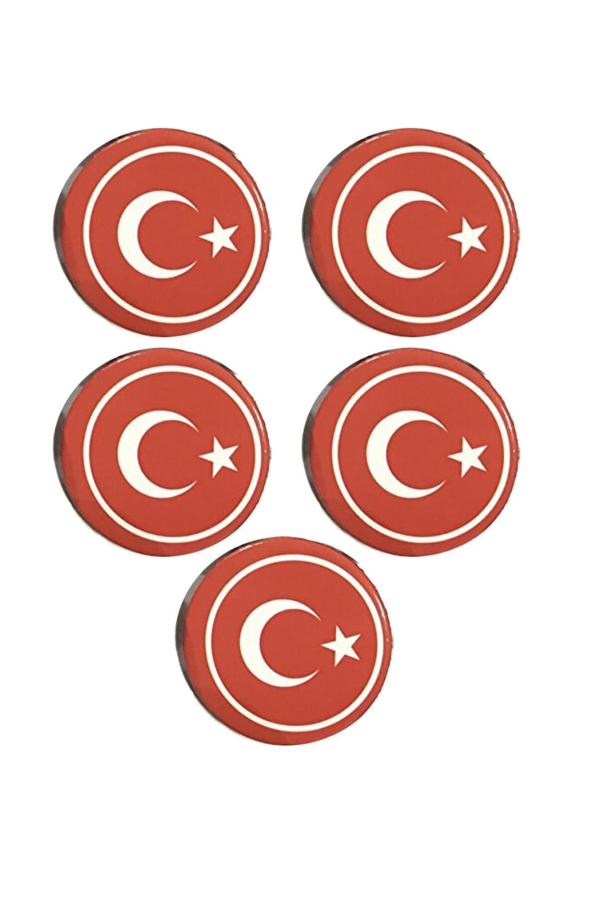 Parti Dolabı 5 Adet Bayrak Yaka Rozeti Ay Yıldız Türk Bayrağı 23 Nisan 10 Kasım 19 Mayıs Dağıtmalık Hediyelik