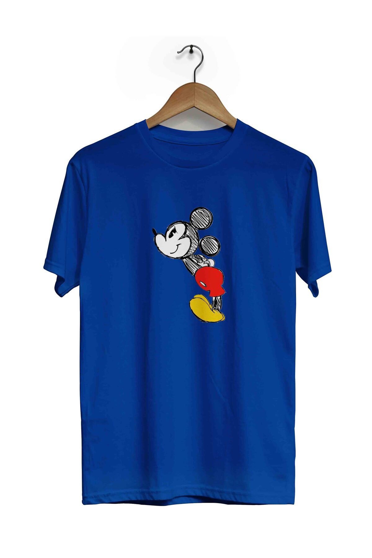 herotasarım Mickey Mouse Kısa Kol Tişört bll4882