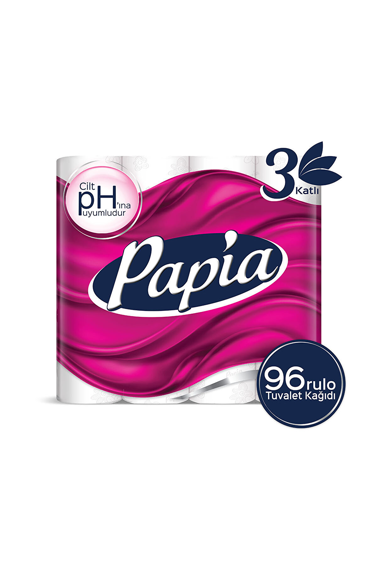 Papia Tuvalet Kağıdı 96 Rulo (32 RULO X 3 PAKET)