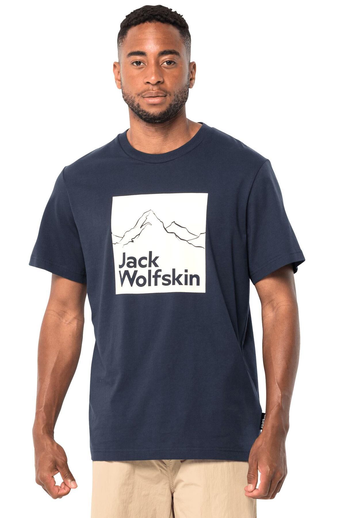 Jack Wolfskin Brand Erkek Tişört 1809021-1010