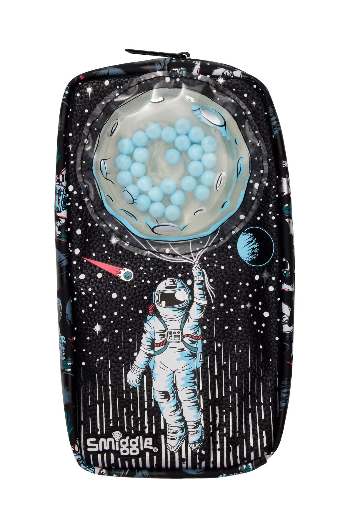 SMIGGLE Astronot Detaylı Içinde Bulunan Jelli Toplarla Oynanabilen Kalem Kutusu