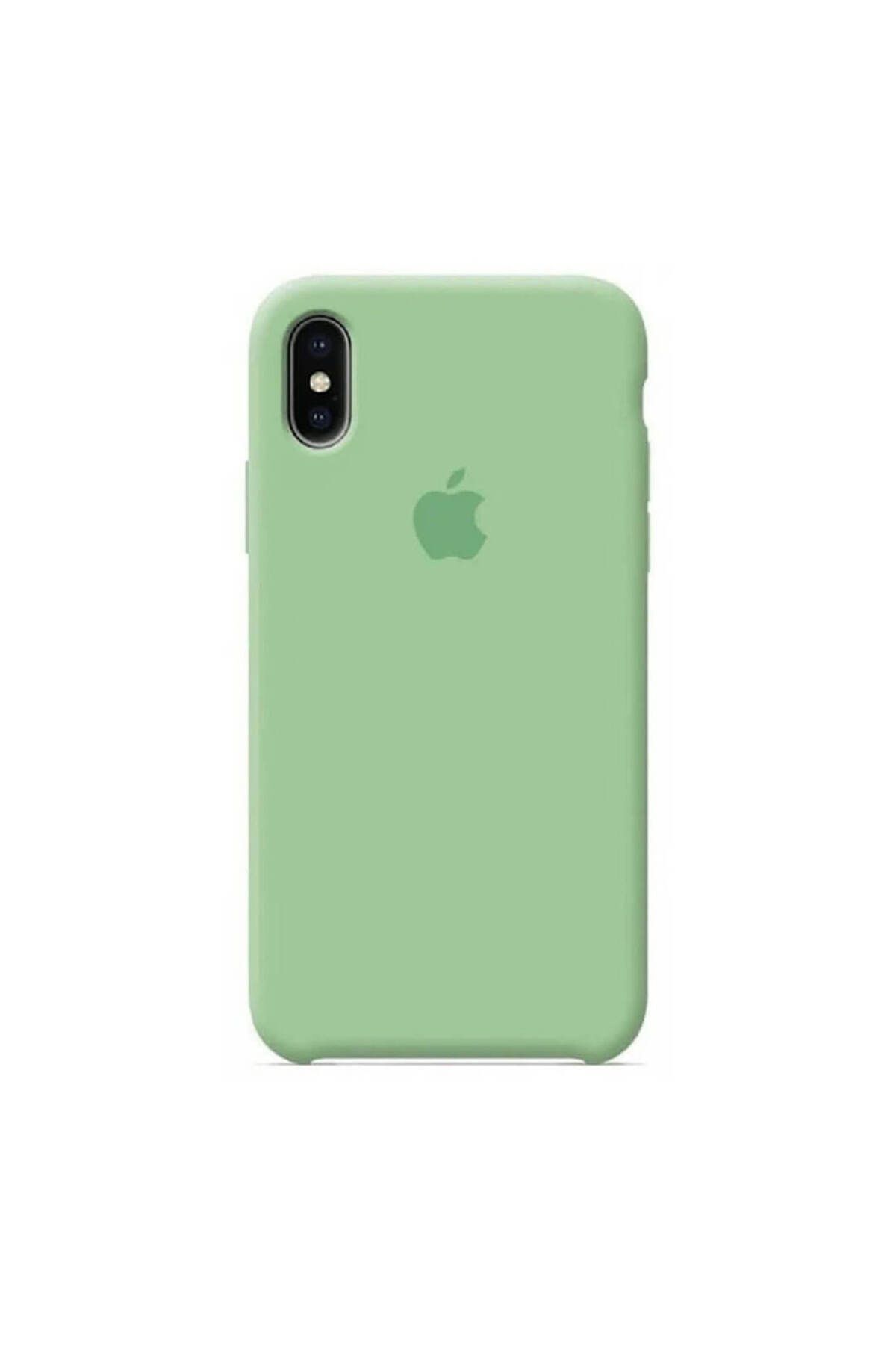 Stendhal iPhone X ile uyumlu Kılıf A+ Deluxe Class (Limited Stock) - Fıstık Yeşili