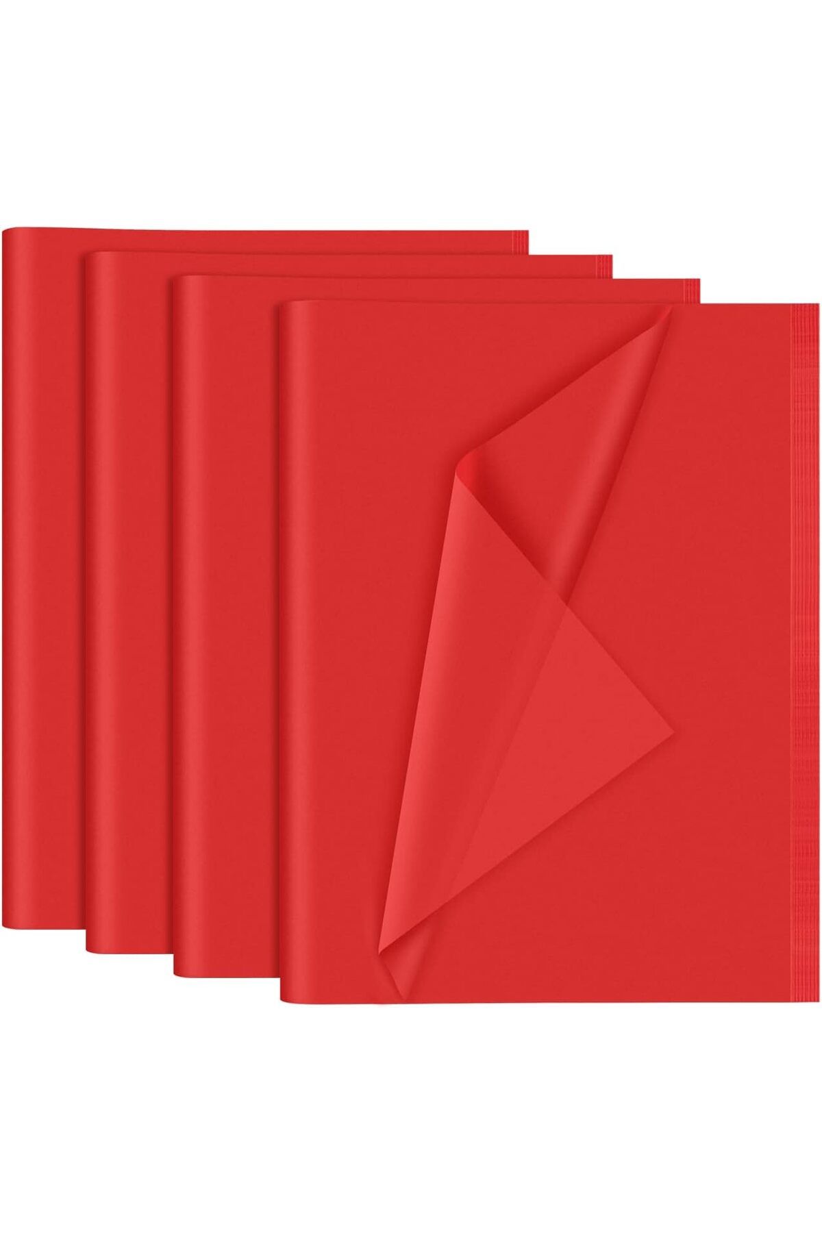 roco paper Pelur Kağıt - 20x30 Cm A4 - 100 Adet Kırmızı Renk