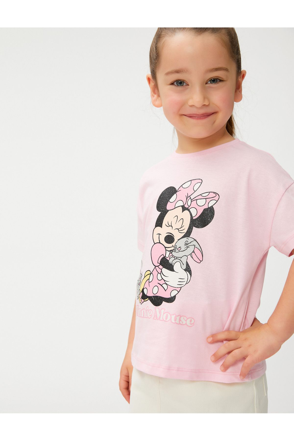 Koton Minnie Mouse Tişört Lisanslı Pamuklu
