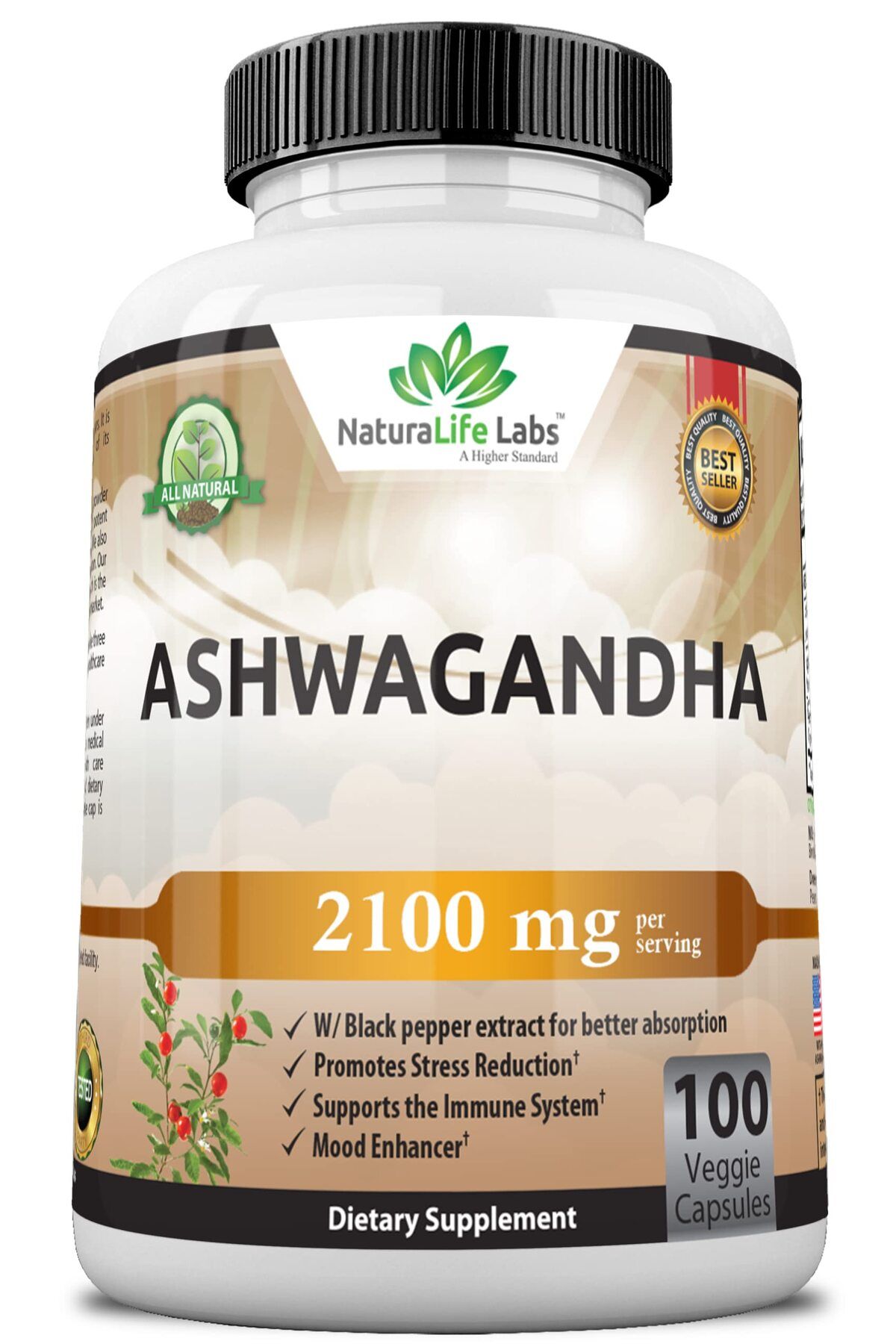 Natura Life Ashwagandhan 2100 mg 100 Kapsül