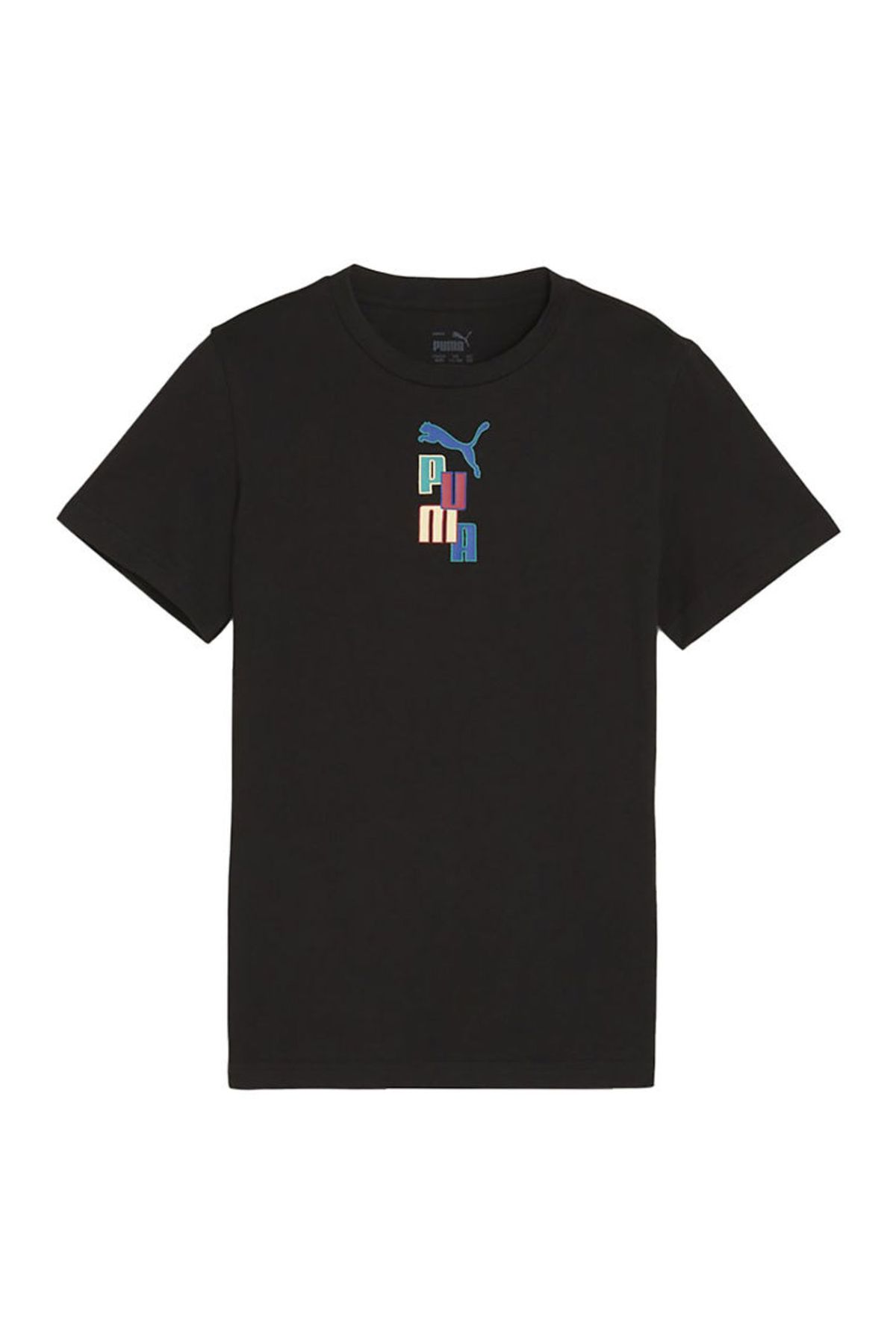 Puma Siyah Erkek Çocuk T-shirt Is1230006134001