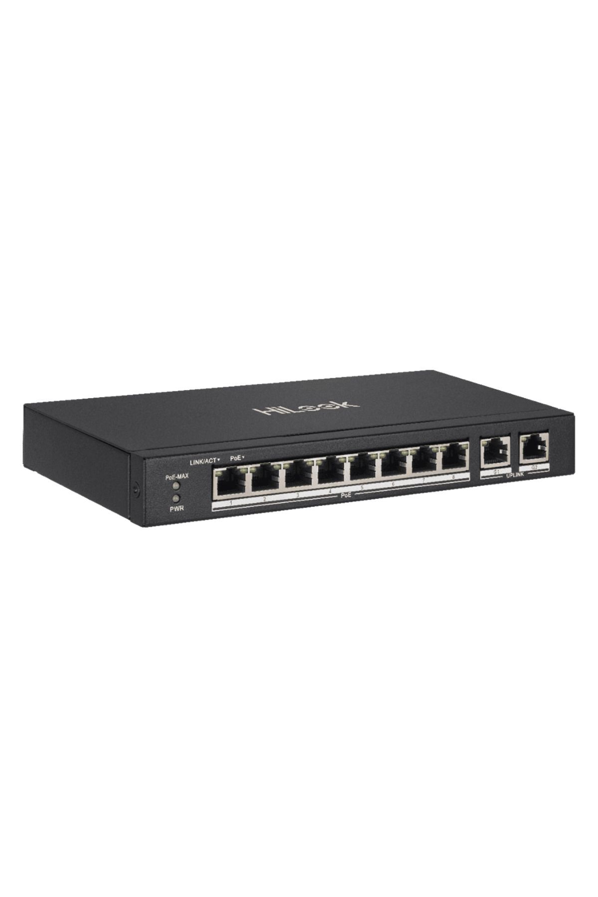 Hilook Ns-0310P-60(B) 10 Port 2 Port 10-100-1000 Gigabit 8 Port 10-100 Poe 60W Switch Hub
