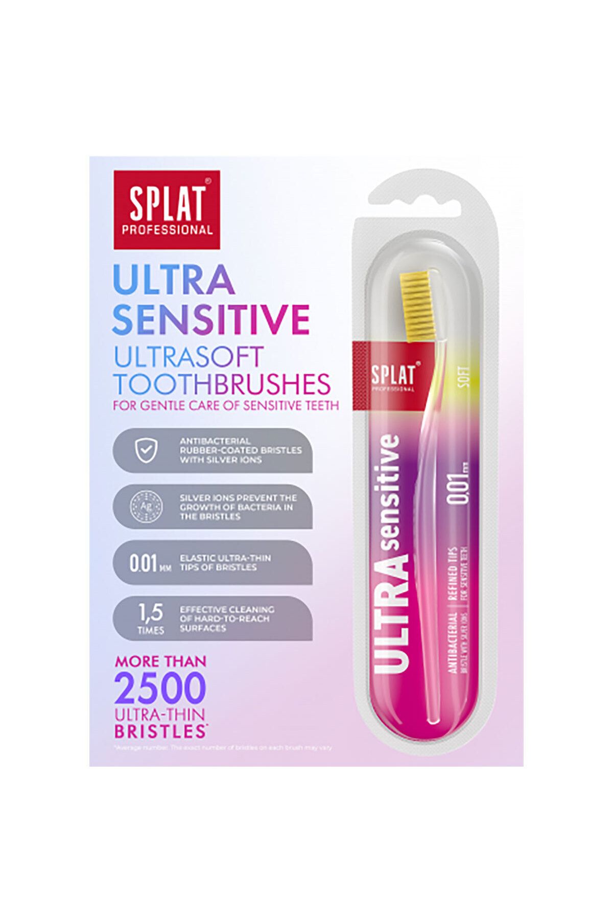 Splat Ultra Senstive Soft Kıllar Hassas Bakım Için Diş Fırçası