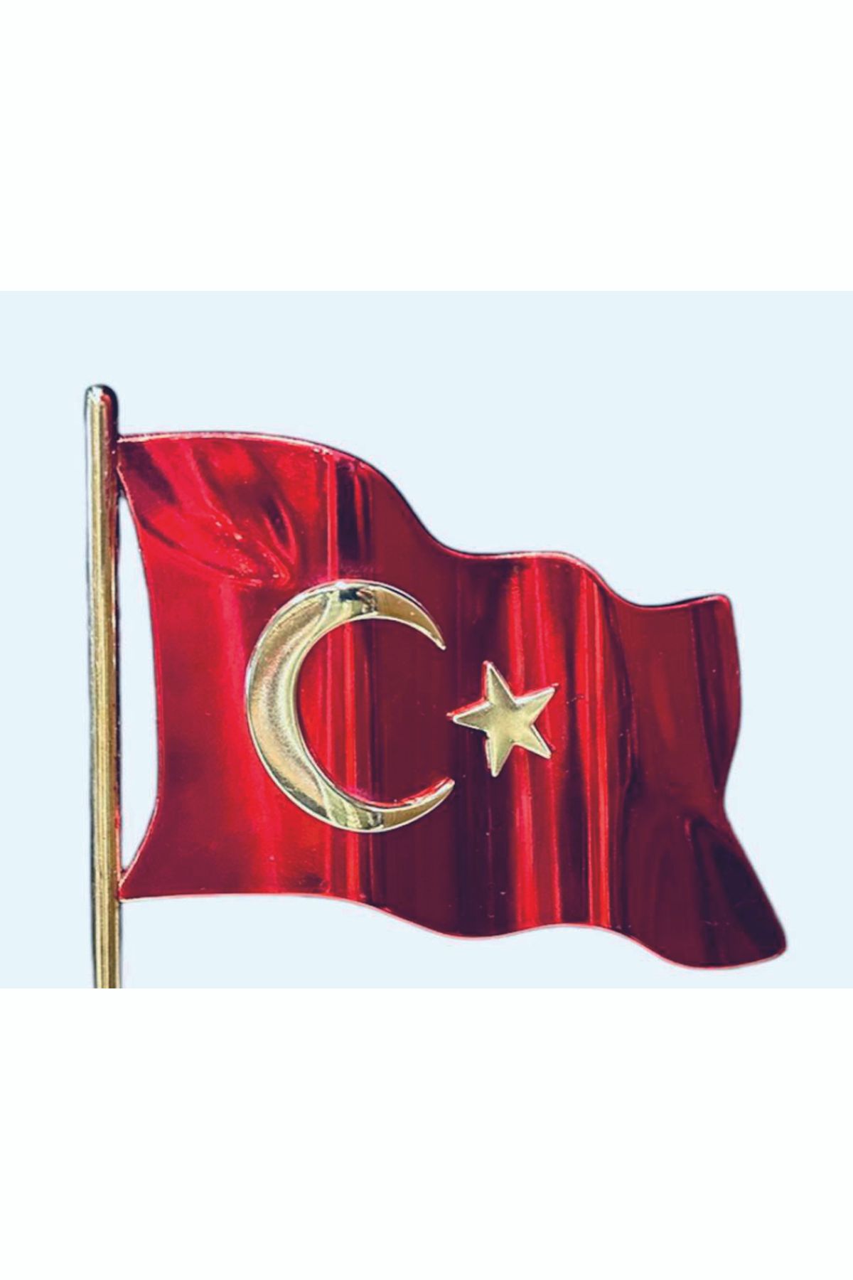 Asyabayrak Türk Bayraklı Rozet