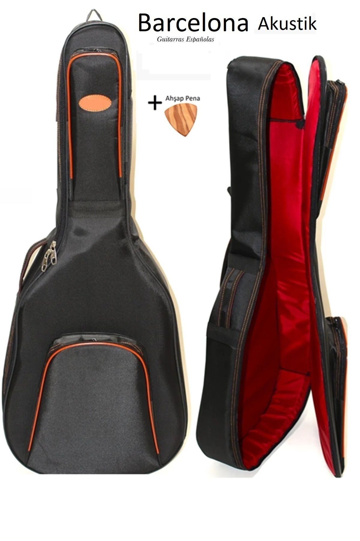 Donizetti Ultra Yüksek Koruma Barcelona Elektro ve  Akustik Gitar Kılıfı Taşıma Çantası Gigbag Soft Case