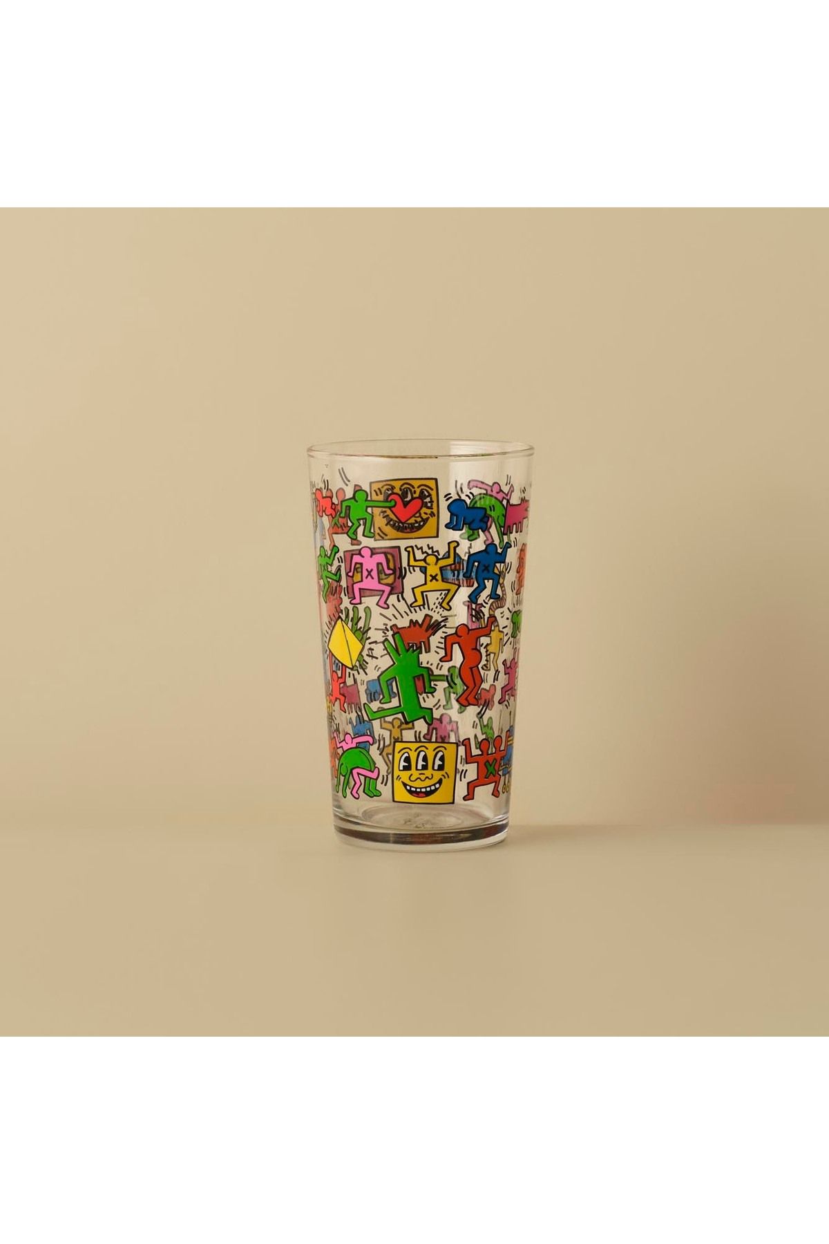 Bella Maison Keith Haring Colored Meşrubat Bardağı (570 cc)