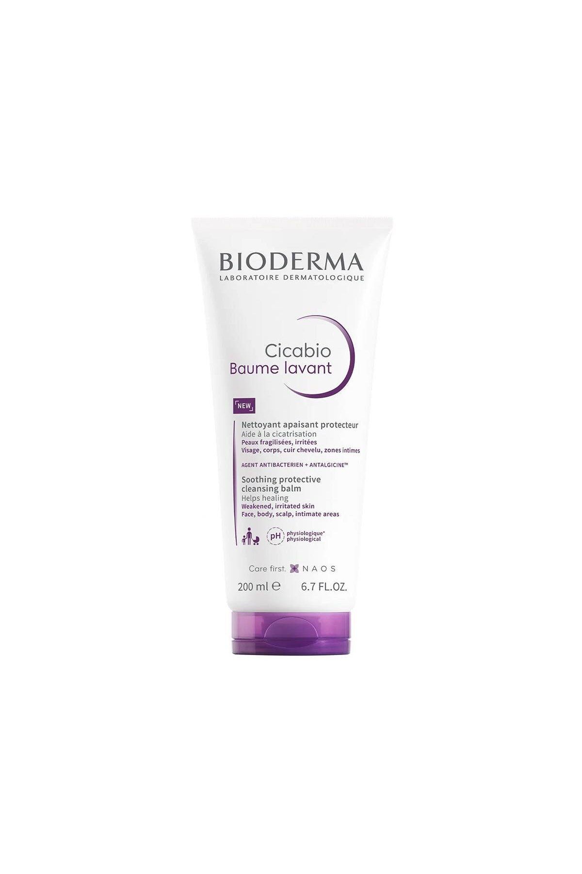 Bioderma Cicabio Cleansing Balm Yüz, Vücut, Saçlı Deri ve Özel Bölge Kullanımına Uygun Temizleme Balmı 200ml