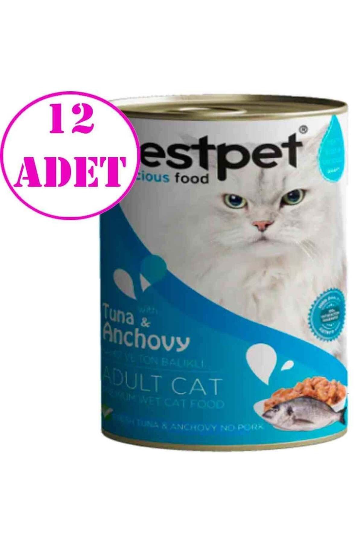Bestpet Ton Balıklı Kedi Konservesi 400gr 12 Ad