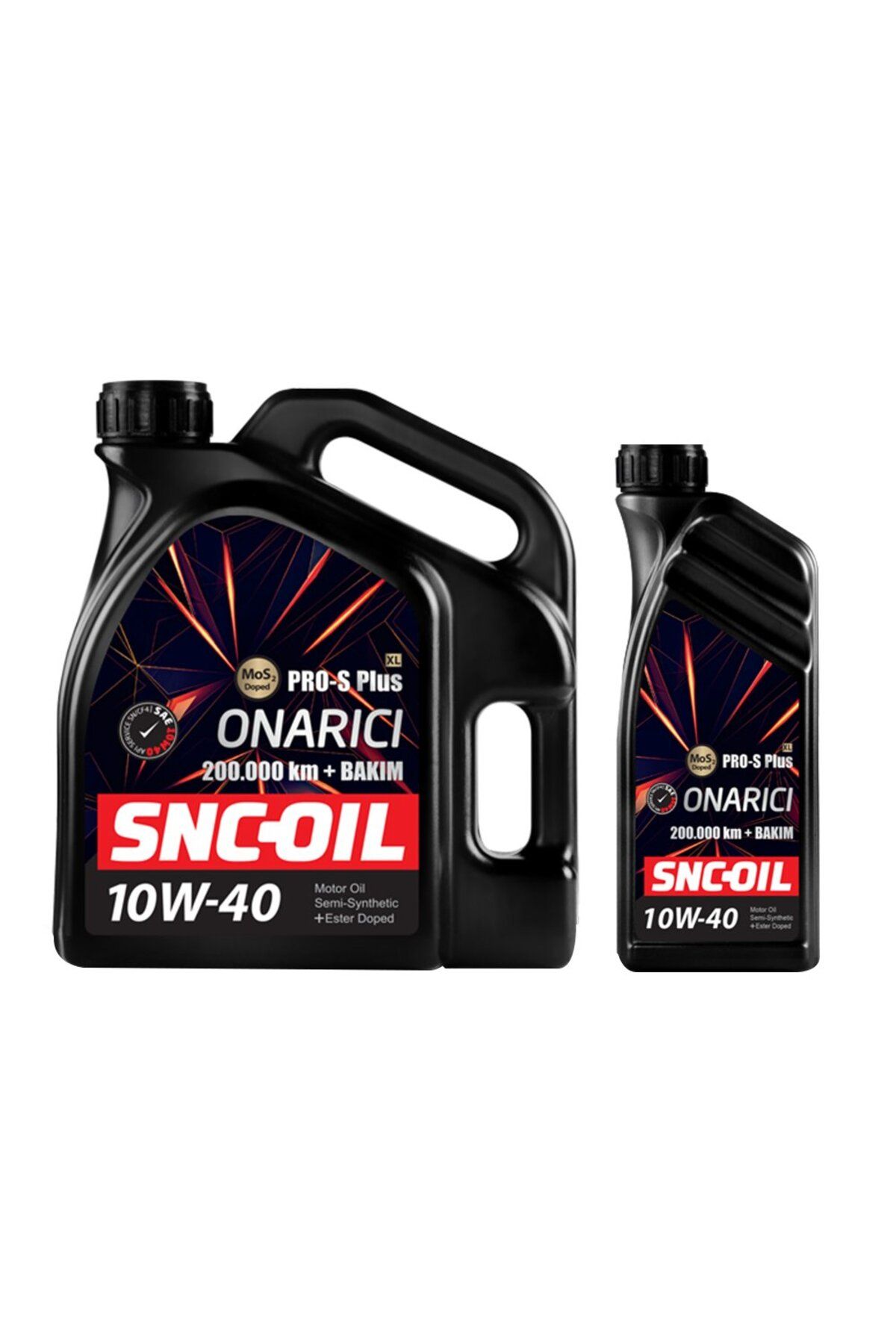 snc Icon Group - SNC-OIL 200.000 Km + Bakım Pro-S Plus XL Onarıcı 10W-40 Motor Yağı(4+1LT)
