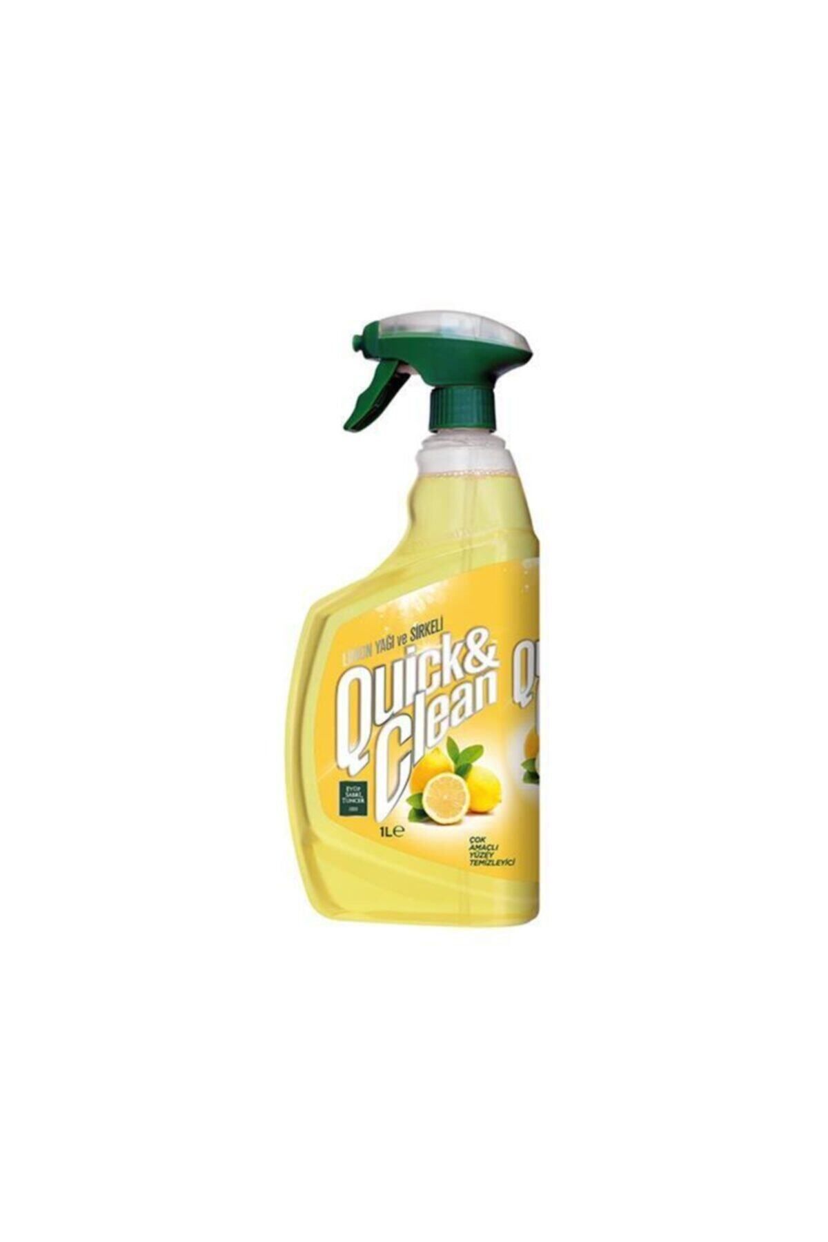 Eyüp Sabri Tuncer Quick And Clean Limon Yağı & Sirkeli Çok Amaçlı Yüzey Temizleyici 1lt