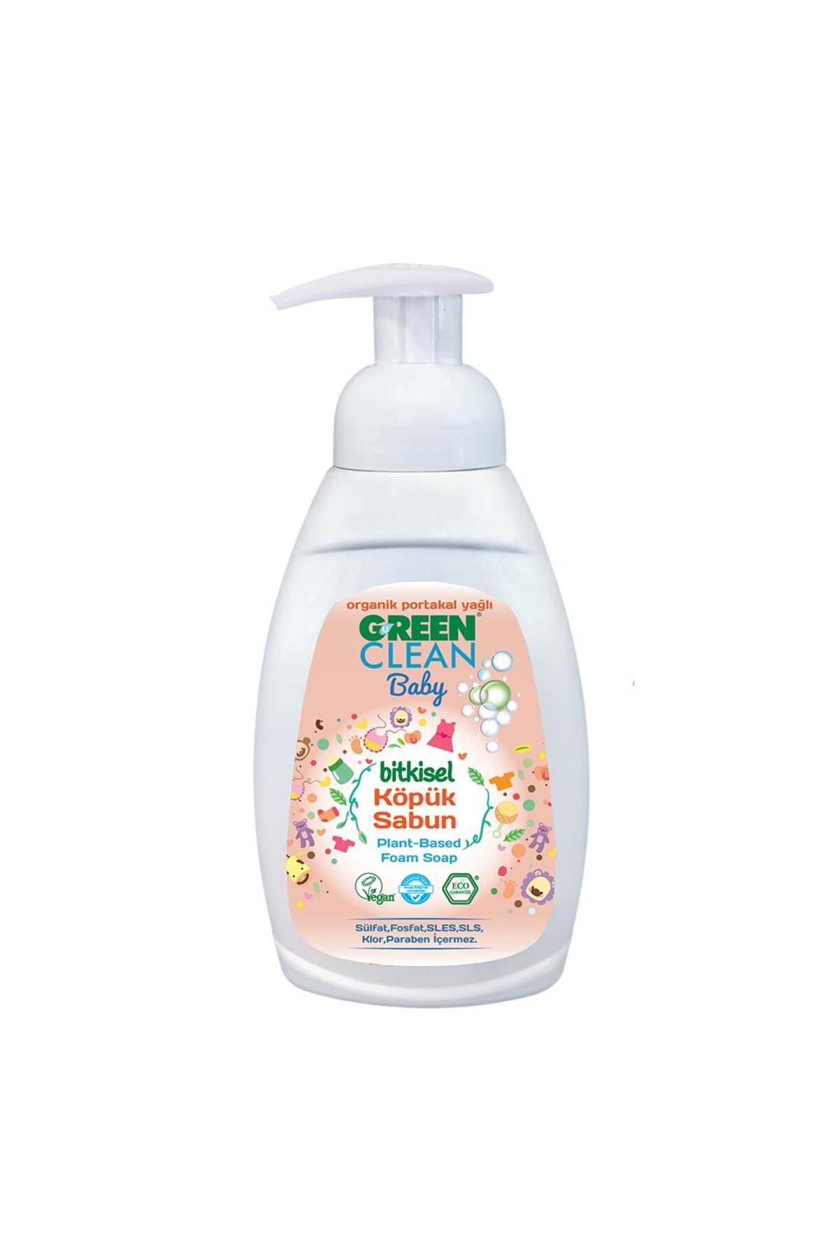 Green Clean Baby Köpük Sabun Portakal Yağlı 450 ml