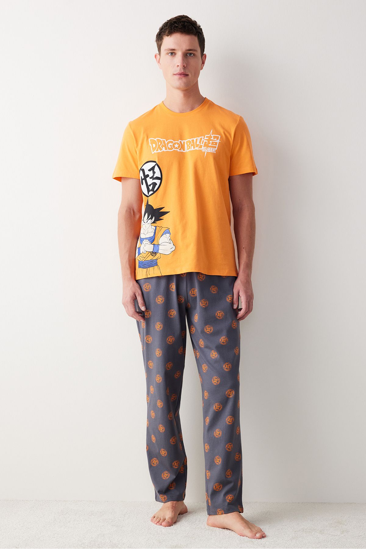 Penti Erkek Dragon Çok Renkli Pantolon Pijama Takımı