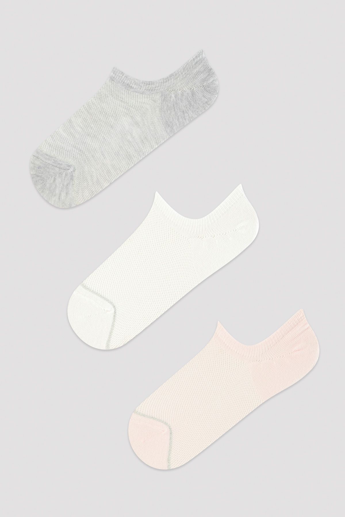 Penti Basic Mesh 3lü Patik Çorap