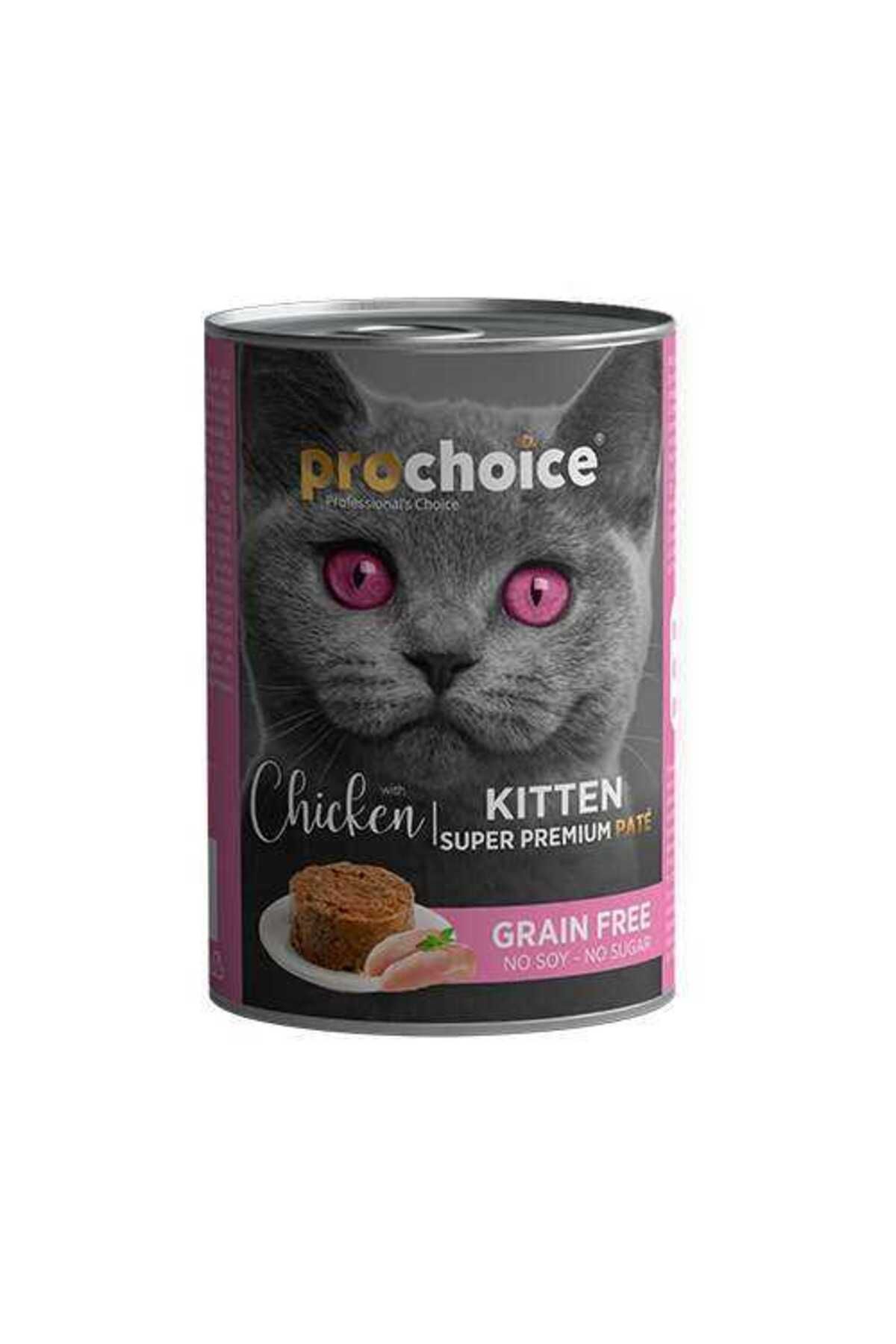 Pro Choice Pro Choice Kitten Tavuklu Yavru Konserve Kedi Maması 400 gr
