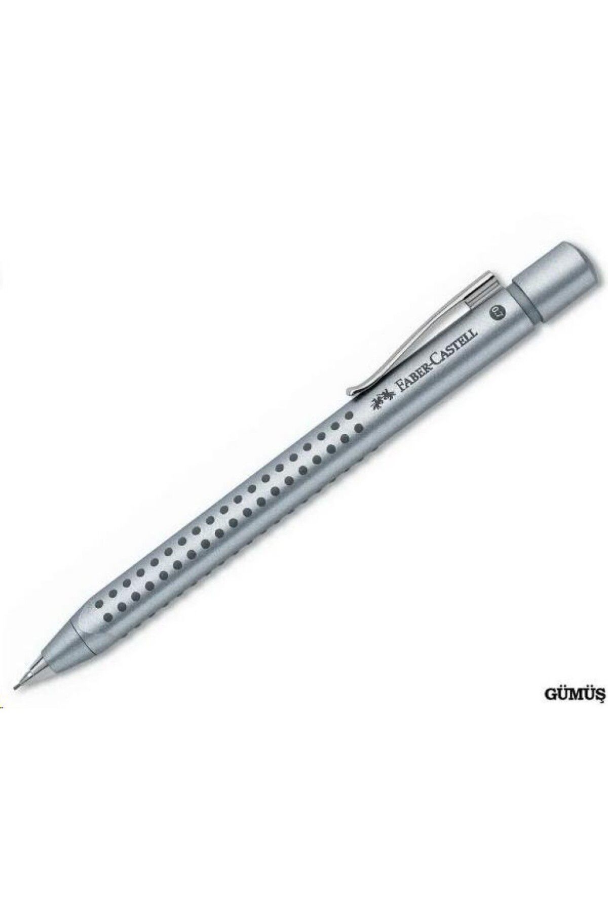 Faber Castell Grip 2011 Versatil Uçlu Gri Kalem 0.7mm Gri
