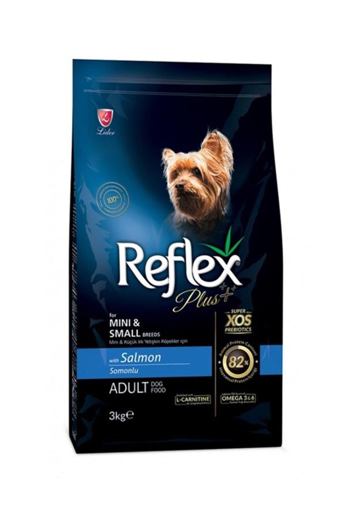 Reflex Plus Somonlu Mini Irk Köpek Maması-3 Kg