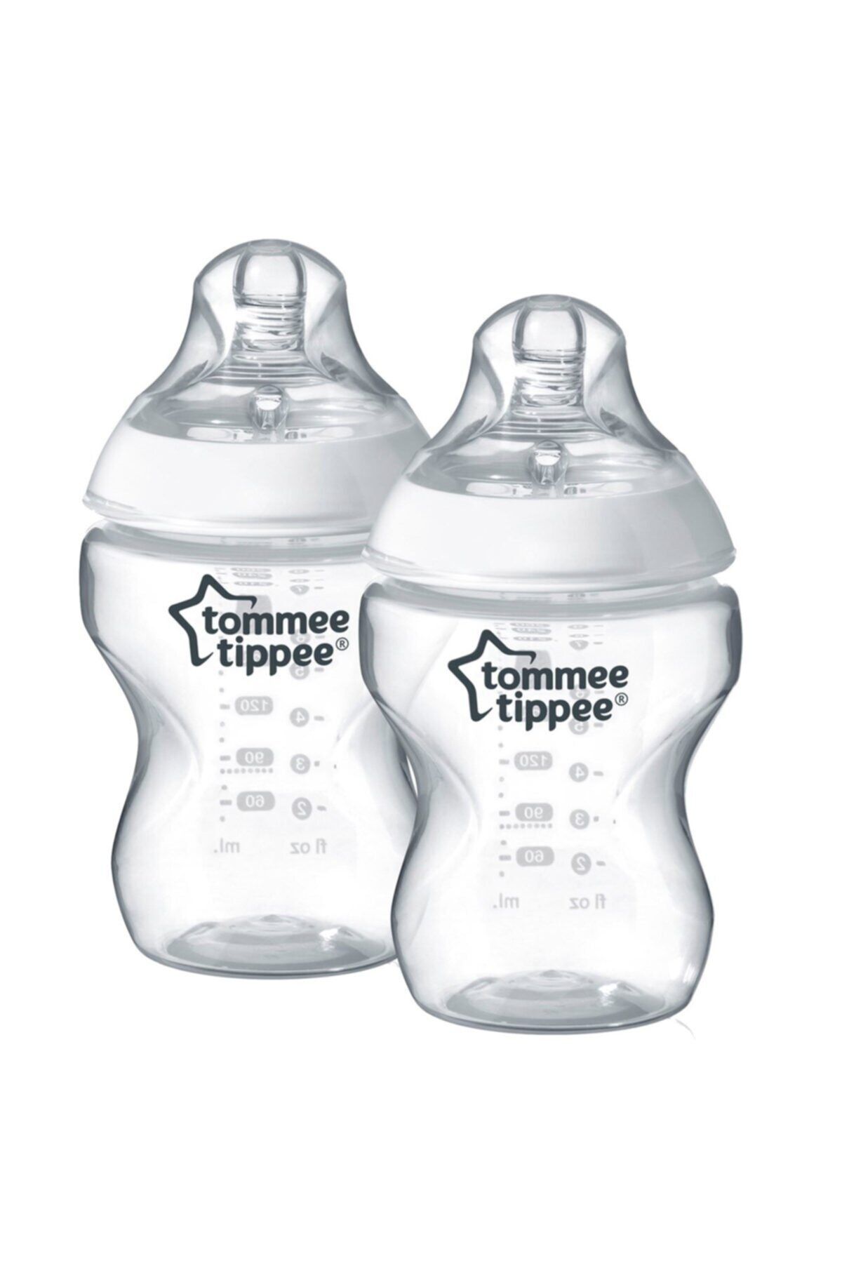 Tommee Tippee Pp Closer To Nature Biberon, 260 Ml X 2 - Beyaz