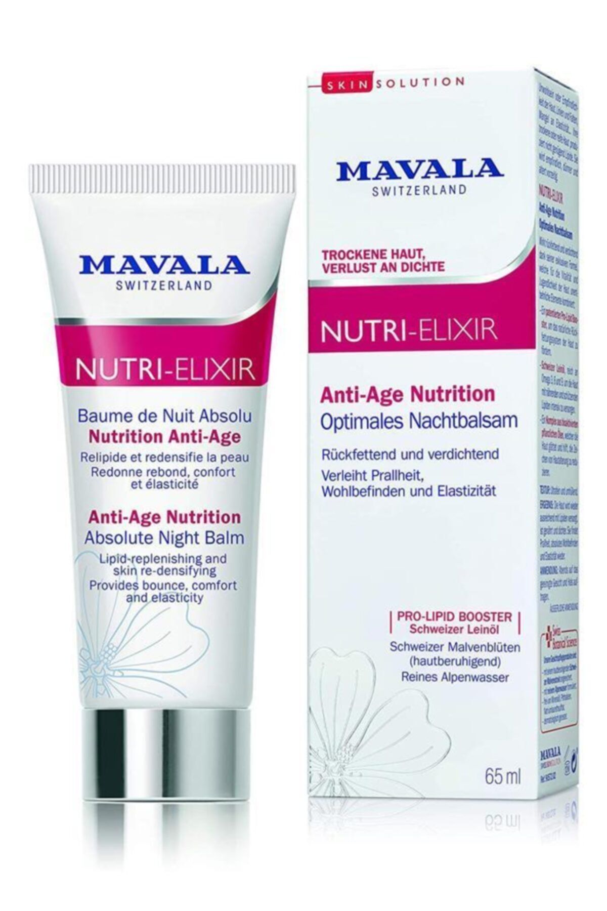 Mavala Nutri Elixir Anti Age Nutrition Absolute Night Balm 65 Ml