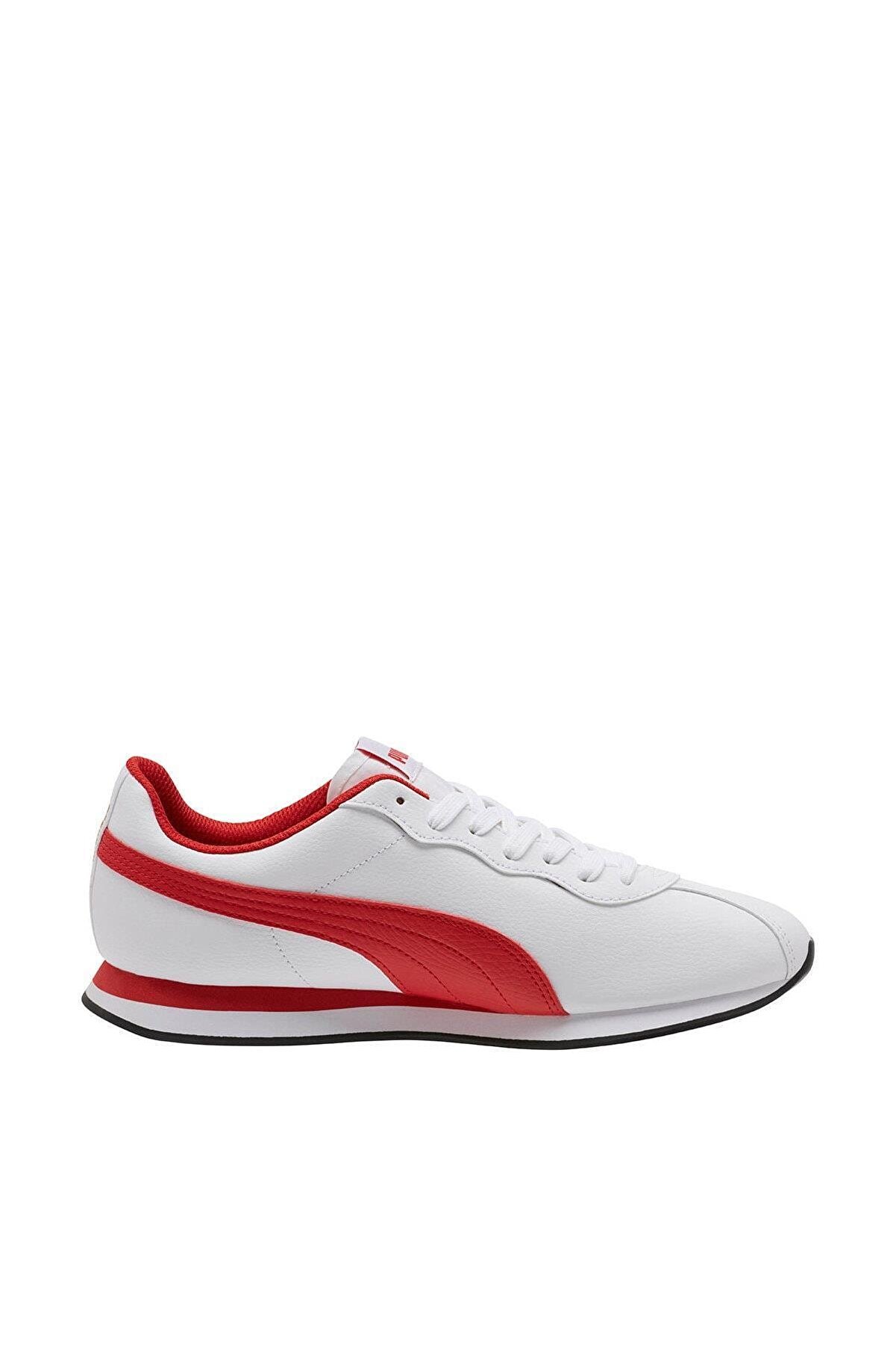 Puma Puma Turin Ii Beyaz Kırmızı Erkek Sneaker Ayakkabı 100415116