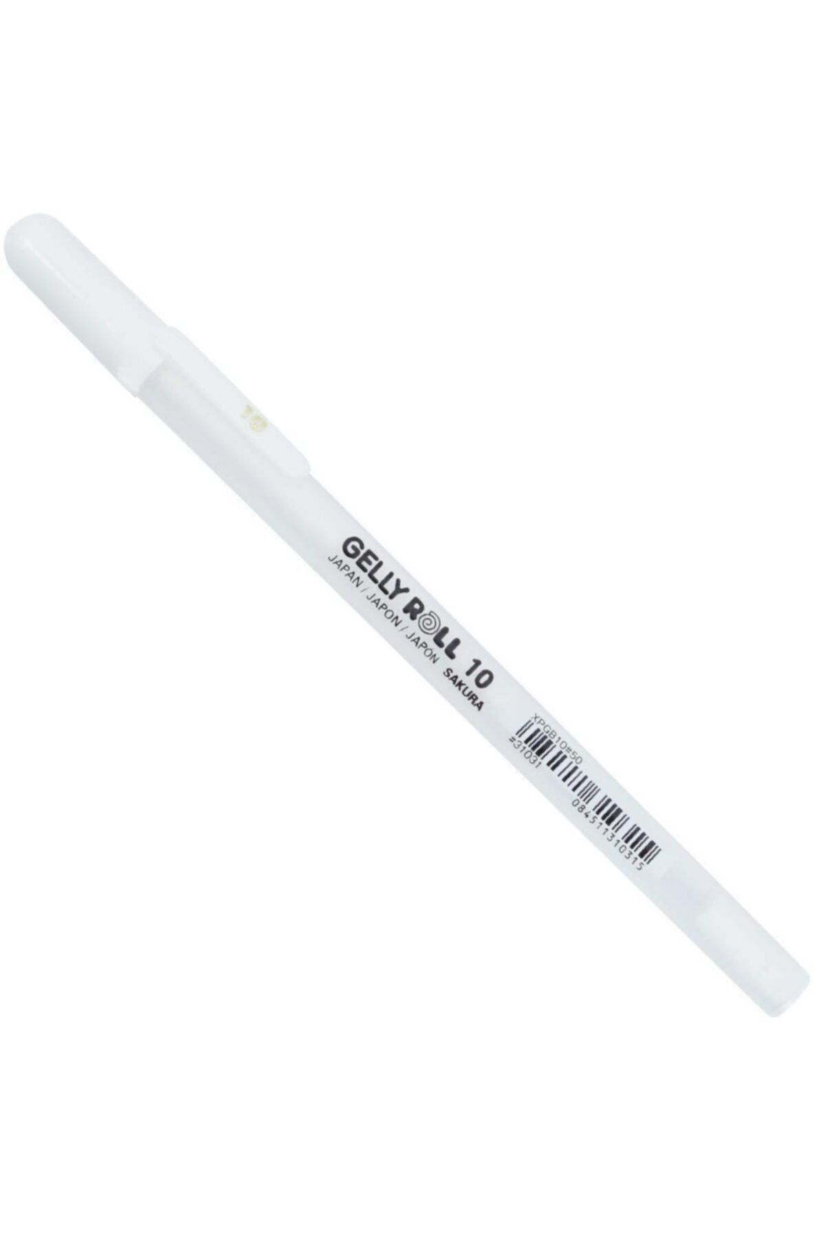 Sakura Gelly Roll Basic White 10 Bold Beyaz Jel Mürekkepli Kalem 0,5mm