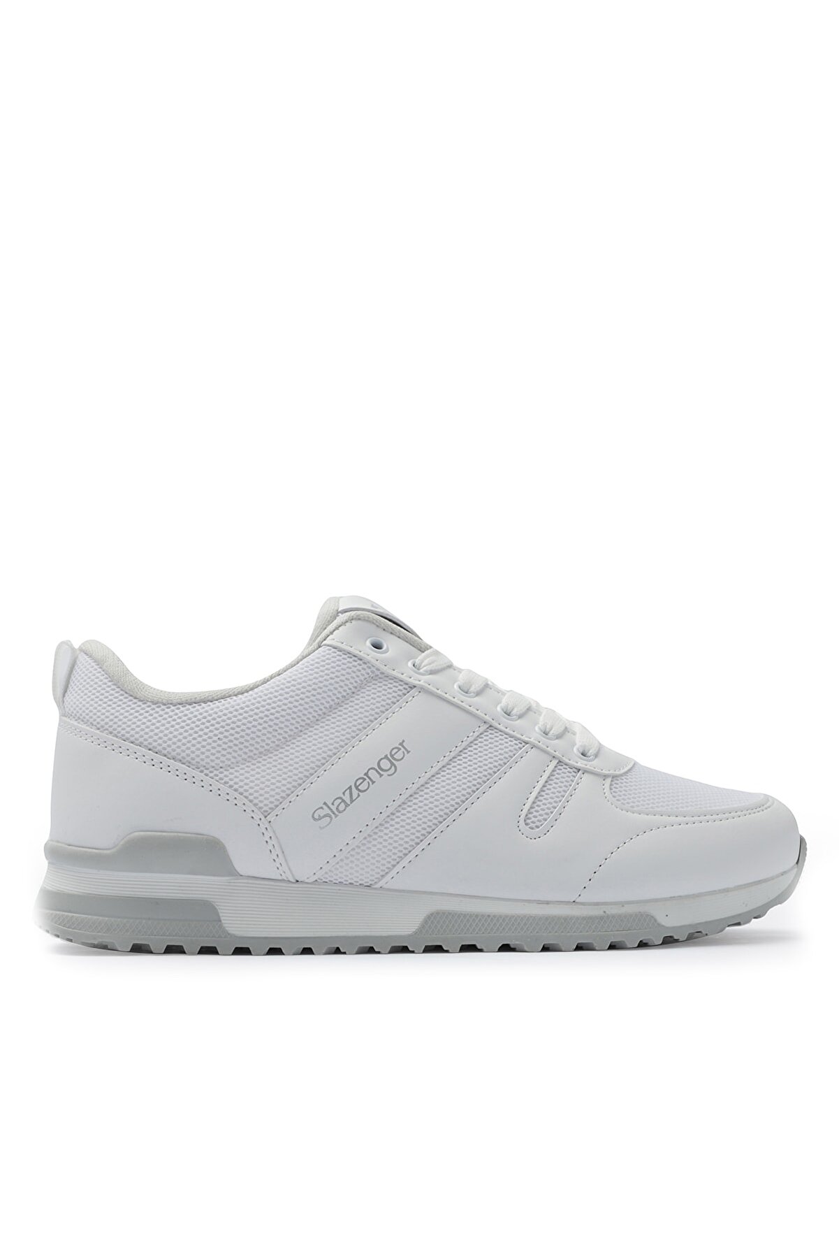 Slazenger Edwın Sneaker Erkek Ayakkabı Beyaz / Gümüş Sa11le079