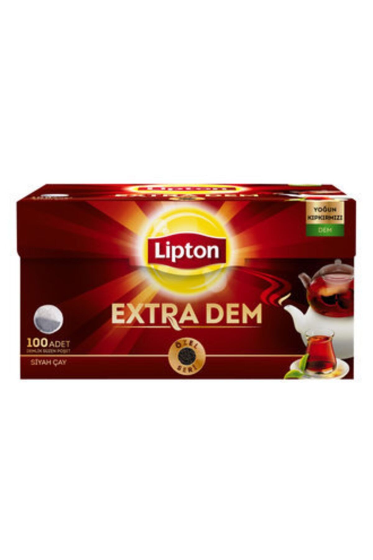 Lipton Extra Dem Demlik Poşet Çay 100'Lü 320 gr