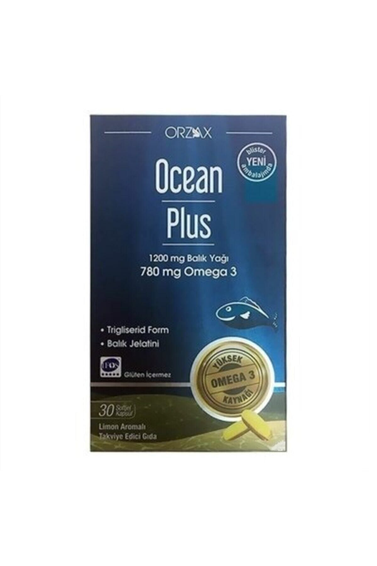 Ocean Plus 1200 Mg Balık Yağı Omega 3 30 Kapsül