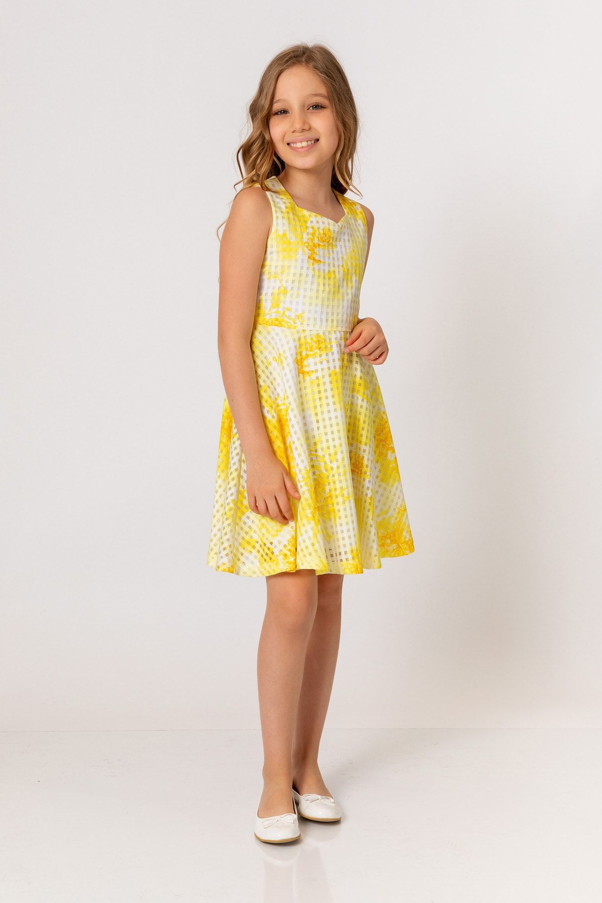 incity Kız Çocuk Sarı Elbise