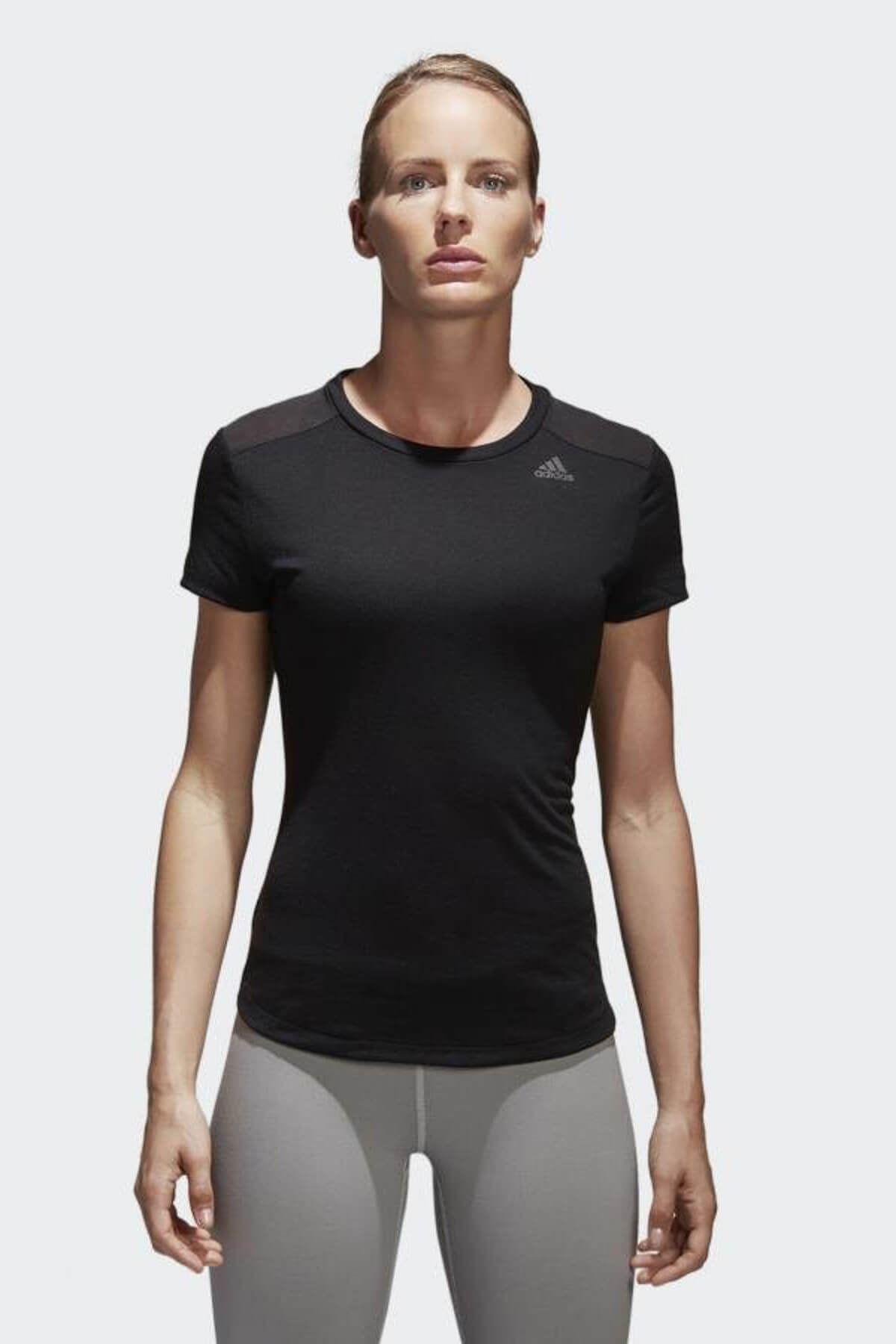 adidas PRIME TEE MIX Siyah Kadın T-Shirt 100576533
