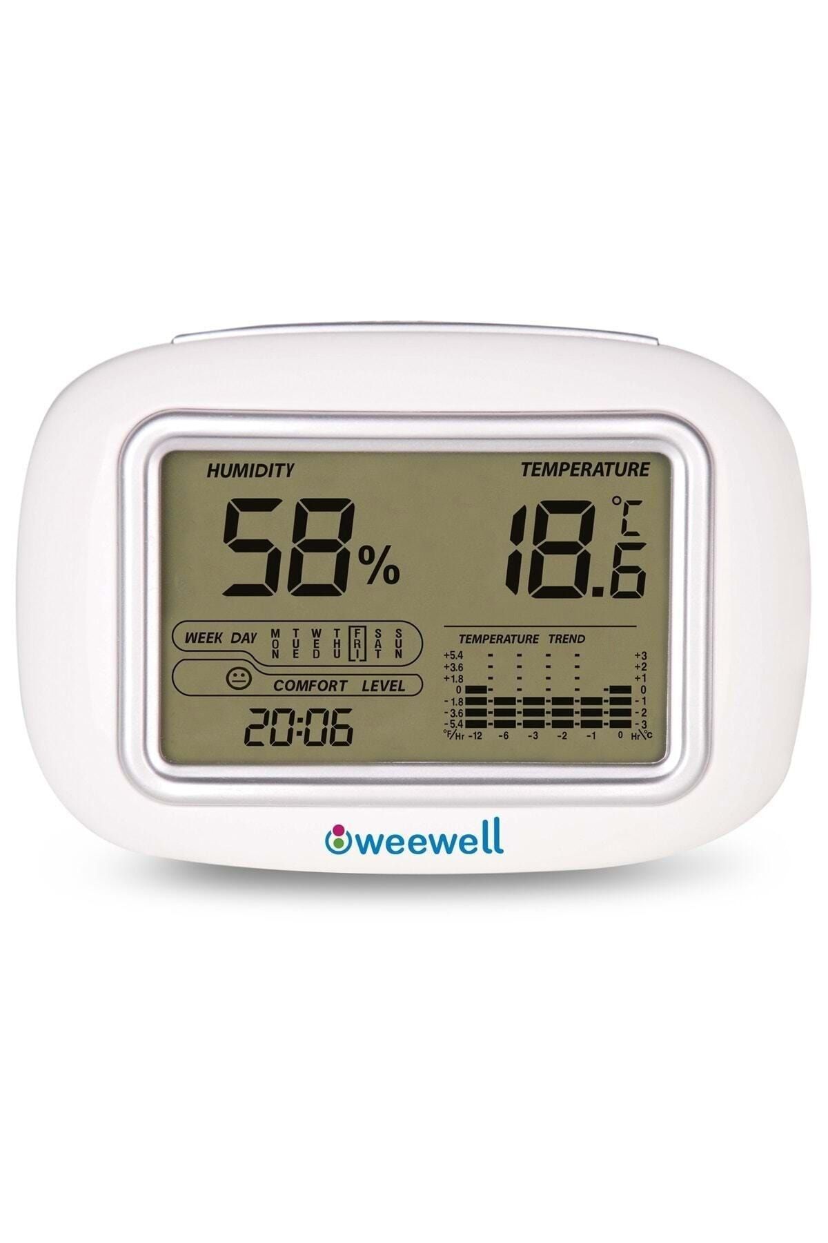 Weewell Oda İçi Dijital Nem Ve Sıcaklık Ölçer Higro Termometre Whm140