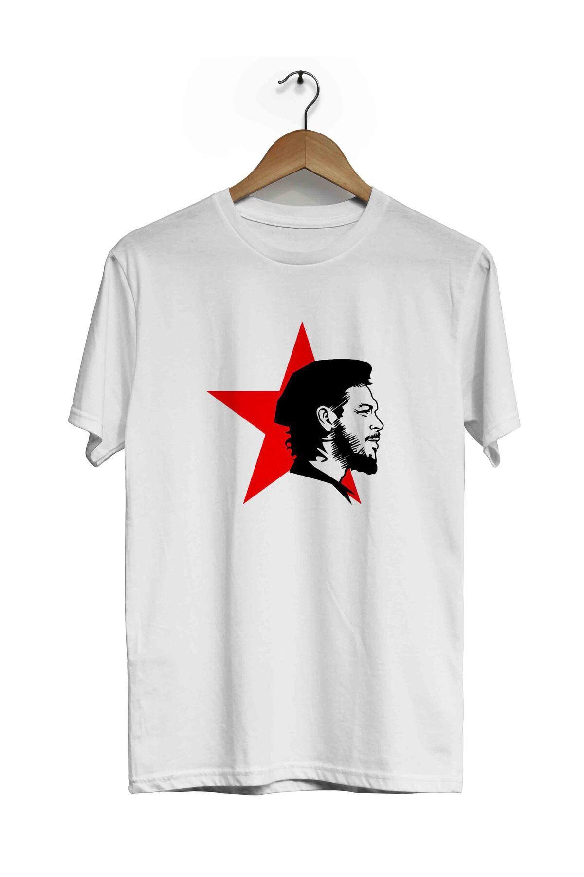 Fanze Che Guevara Kısa Kol Standart Kalıp Tişört  zrn4736