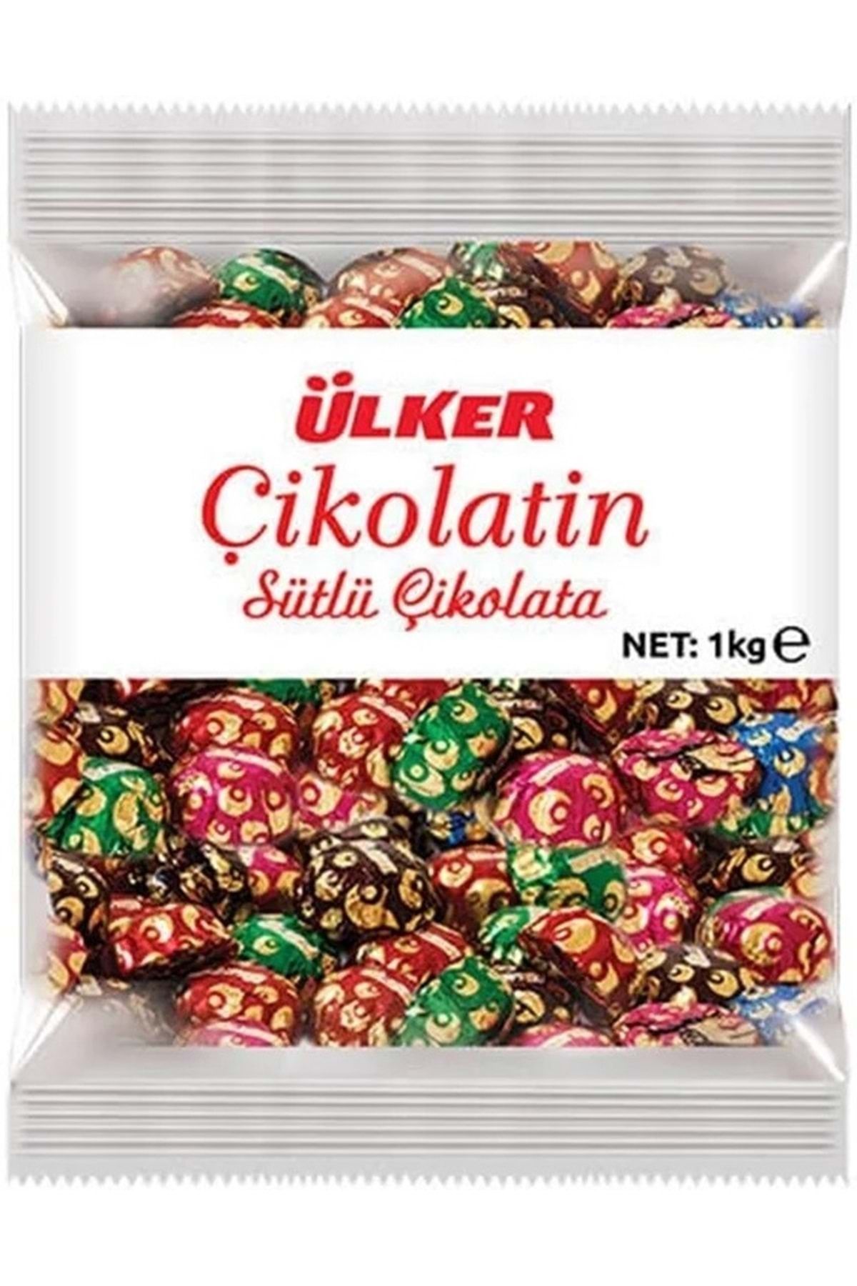 Ülker Çikolatin Sütlü Ikramlık Çikolata 1000gr