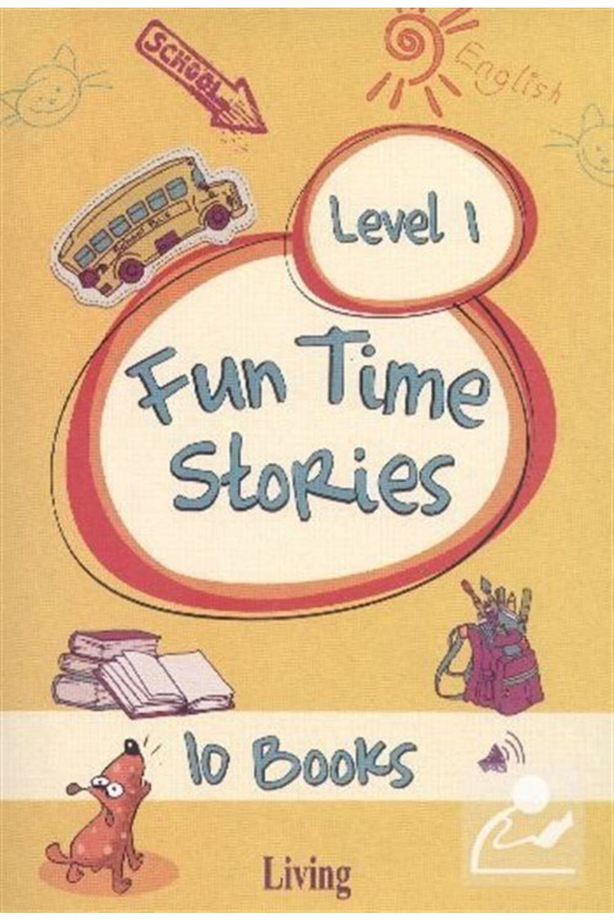 Living English Dictionary Fun Times Stories - Level 1 / 10'lu Hikaye Seti
