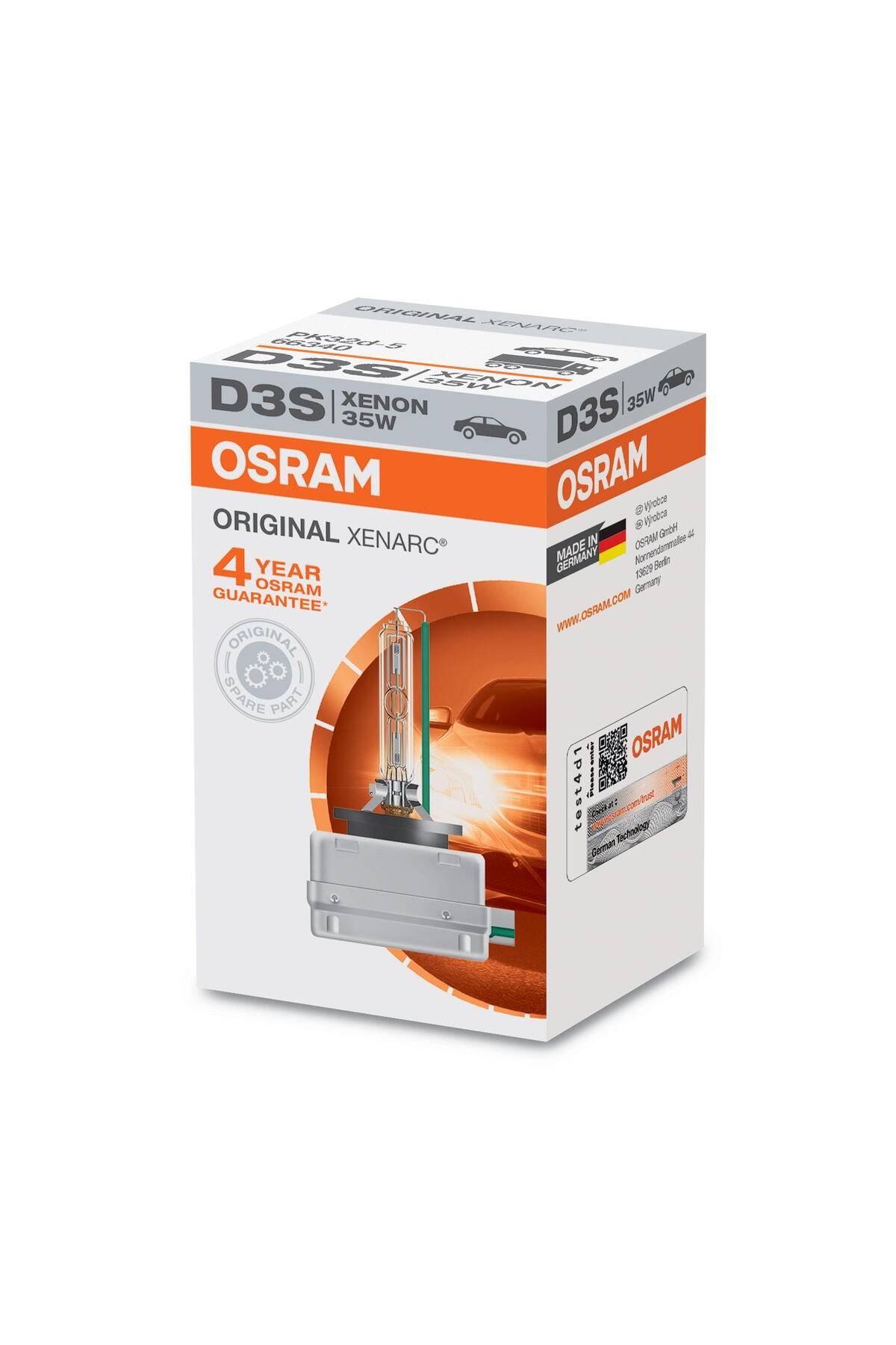 Osram Xenarc Original Ampul D3s 35w Xenon 66340