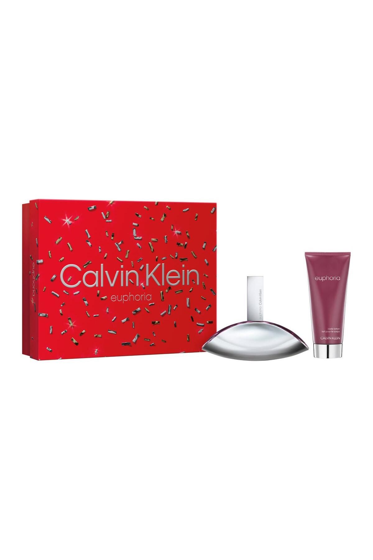 Calvin Klein Euphoria Edp 100 ml 100 ml Vücut Kremi Kadın Parfüm Seti