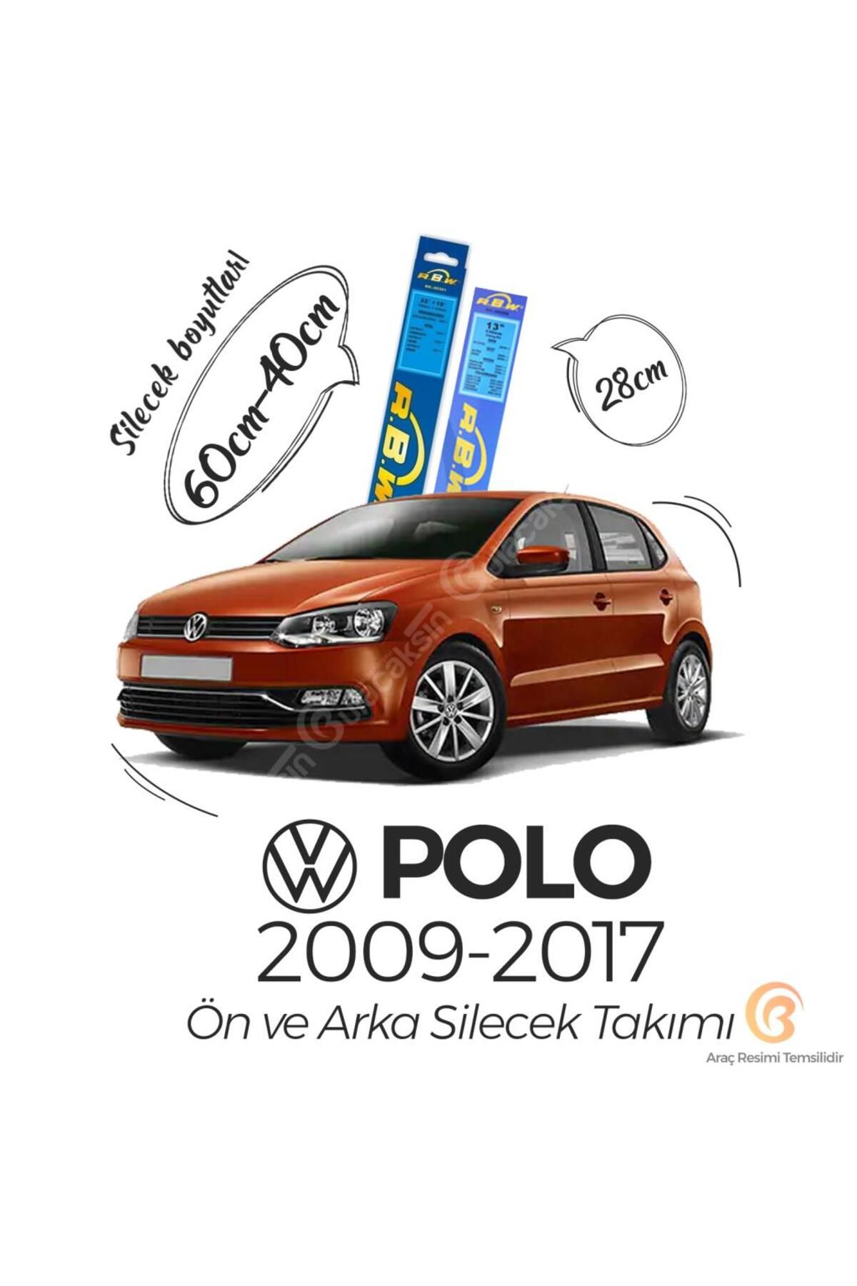 Rbw Volkswagen Polo Ön Ve Arka Silecek Seti (2009-2017)
