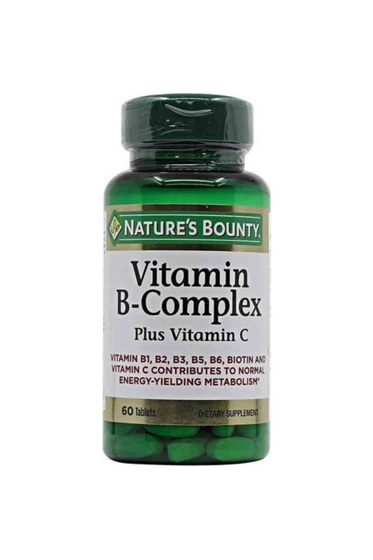 Natures Bounty Vitamin B-complex Plus Vitamin-c 60 Tablet