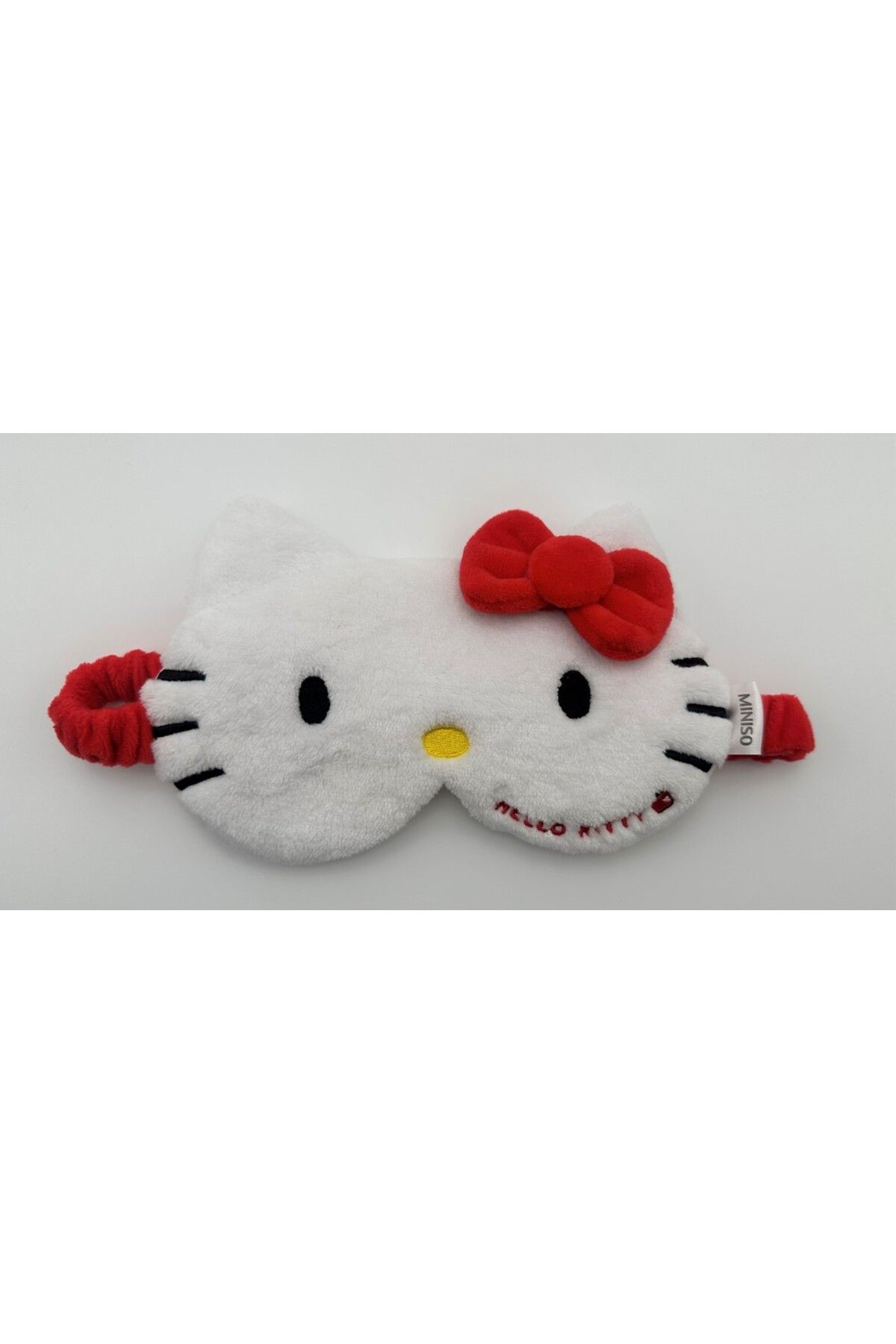 Miniso Hello Kitty Lisanslı Elma Koleksiyonu Peluş Uyku Gözlüğü