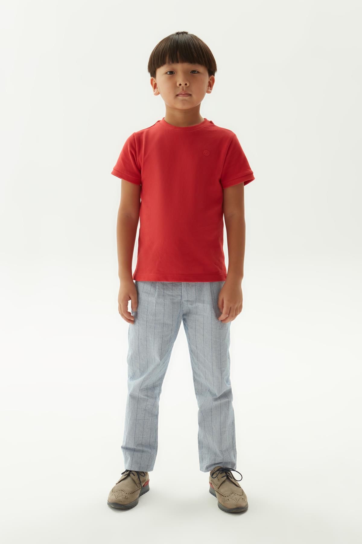 Nebbati BG Store Erkek Çocuk Çizgili Pantolon