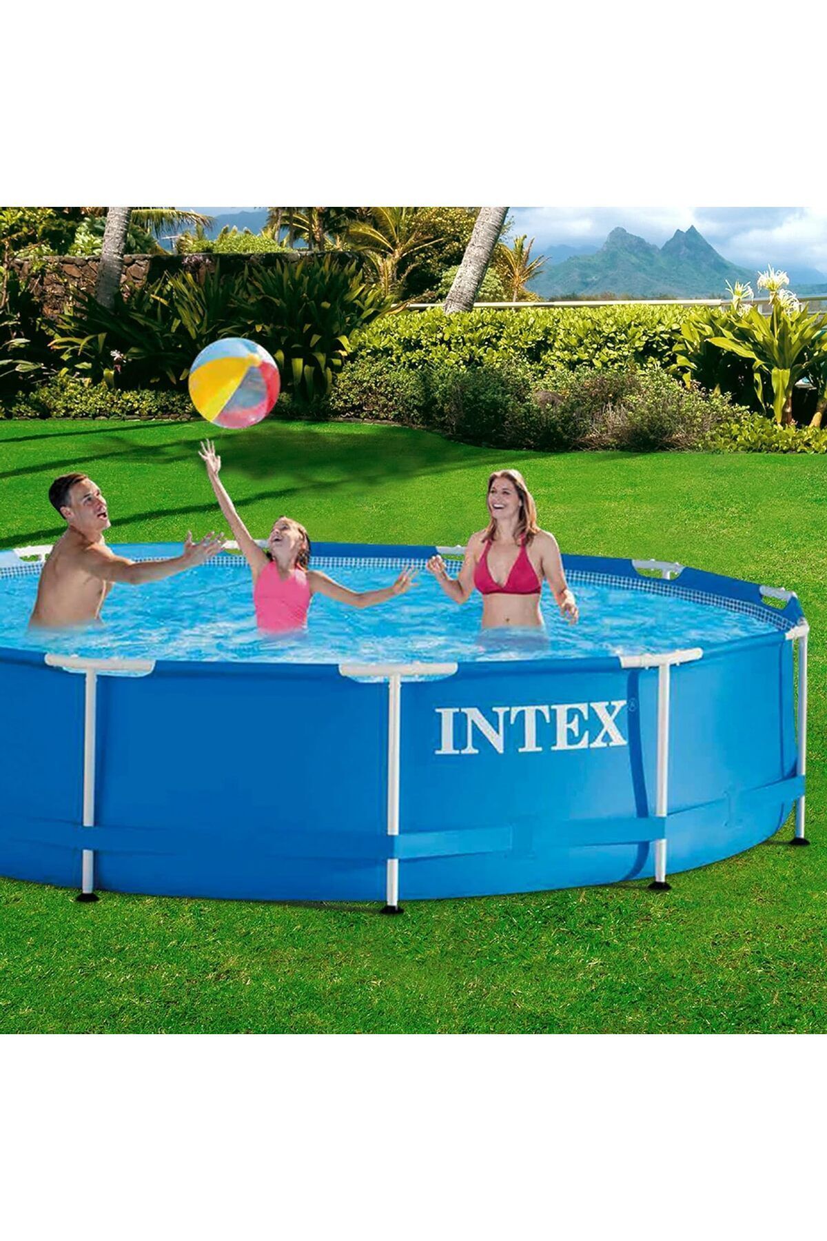 Intex İntex 28210 Prefabrik Aile Havuzu 366x76cm